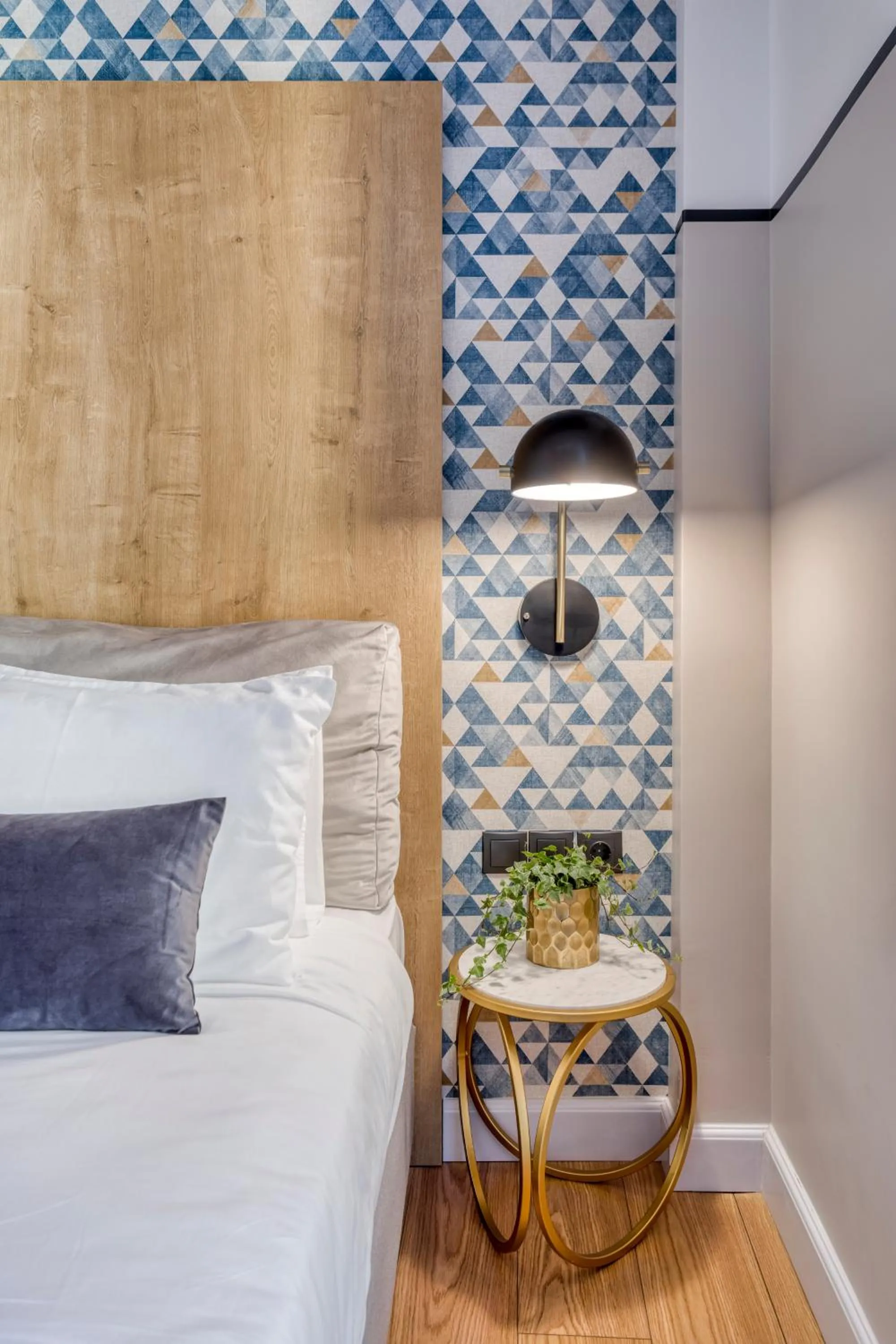 Bed in The Pinnacle Athens