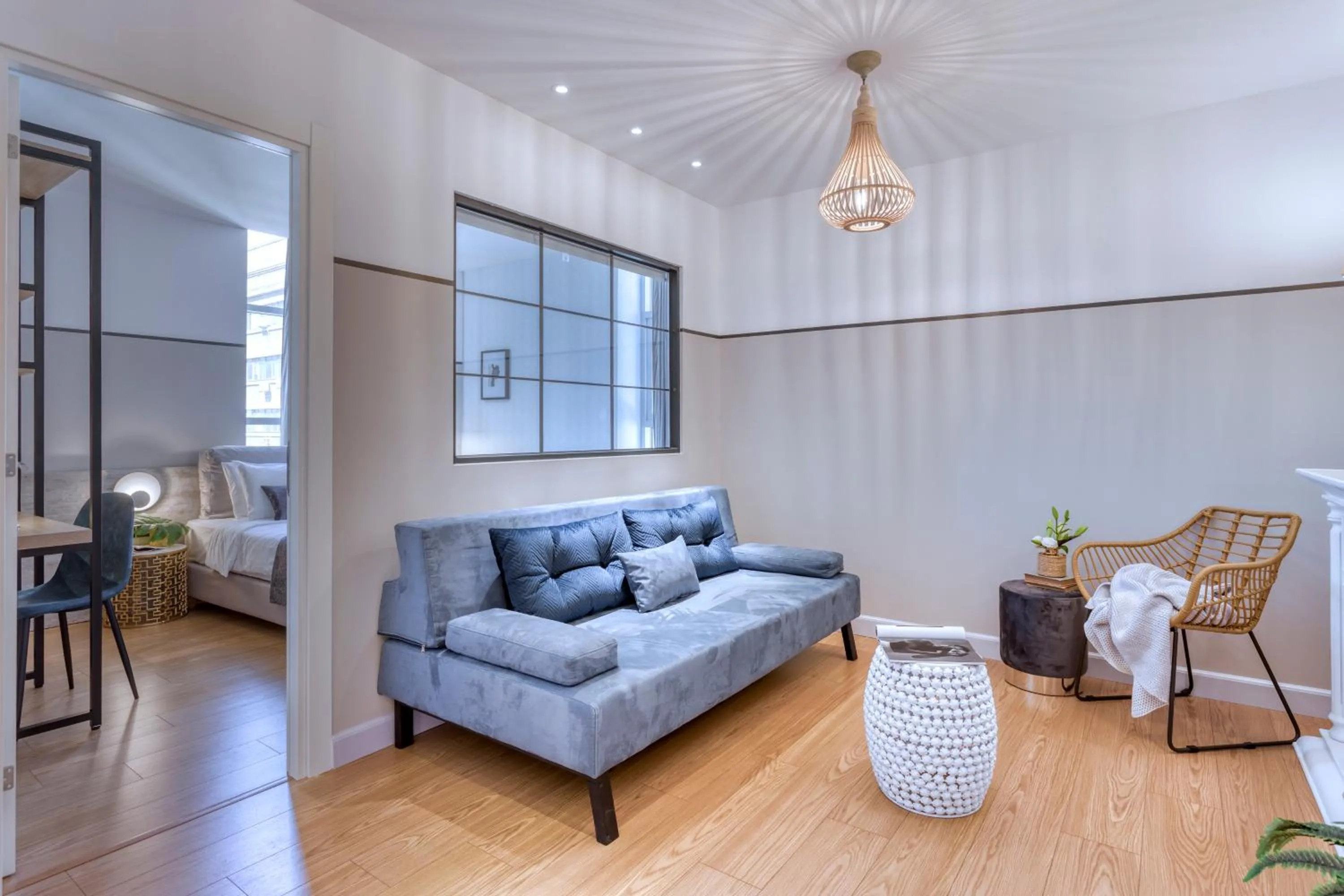 Living room in The Pinnacle Athens