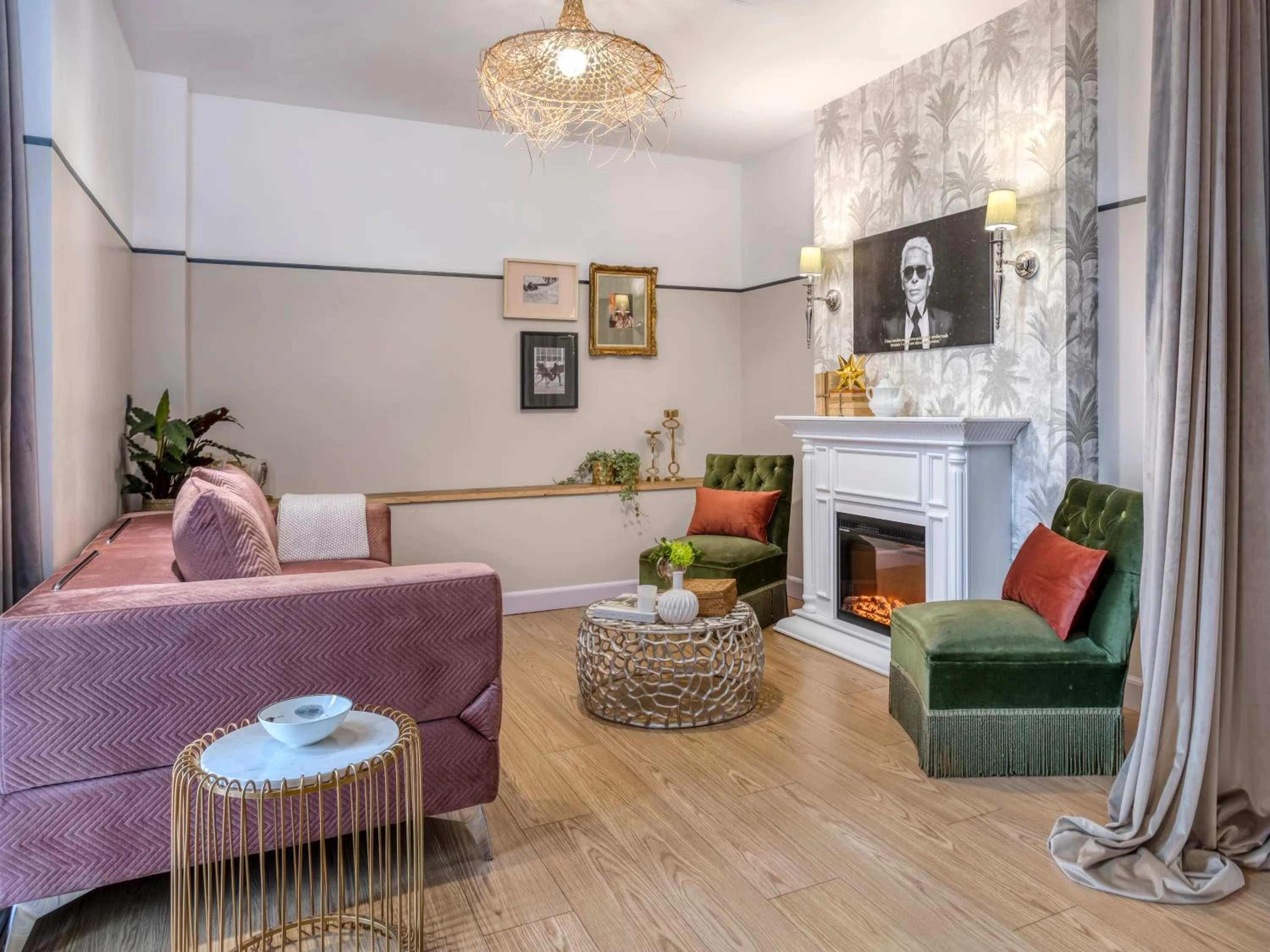 Living room in The Pinnacle Athens