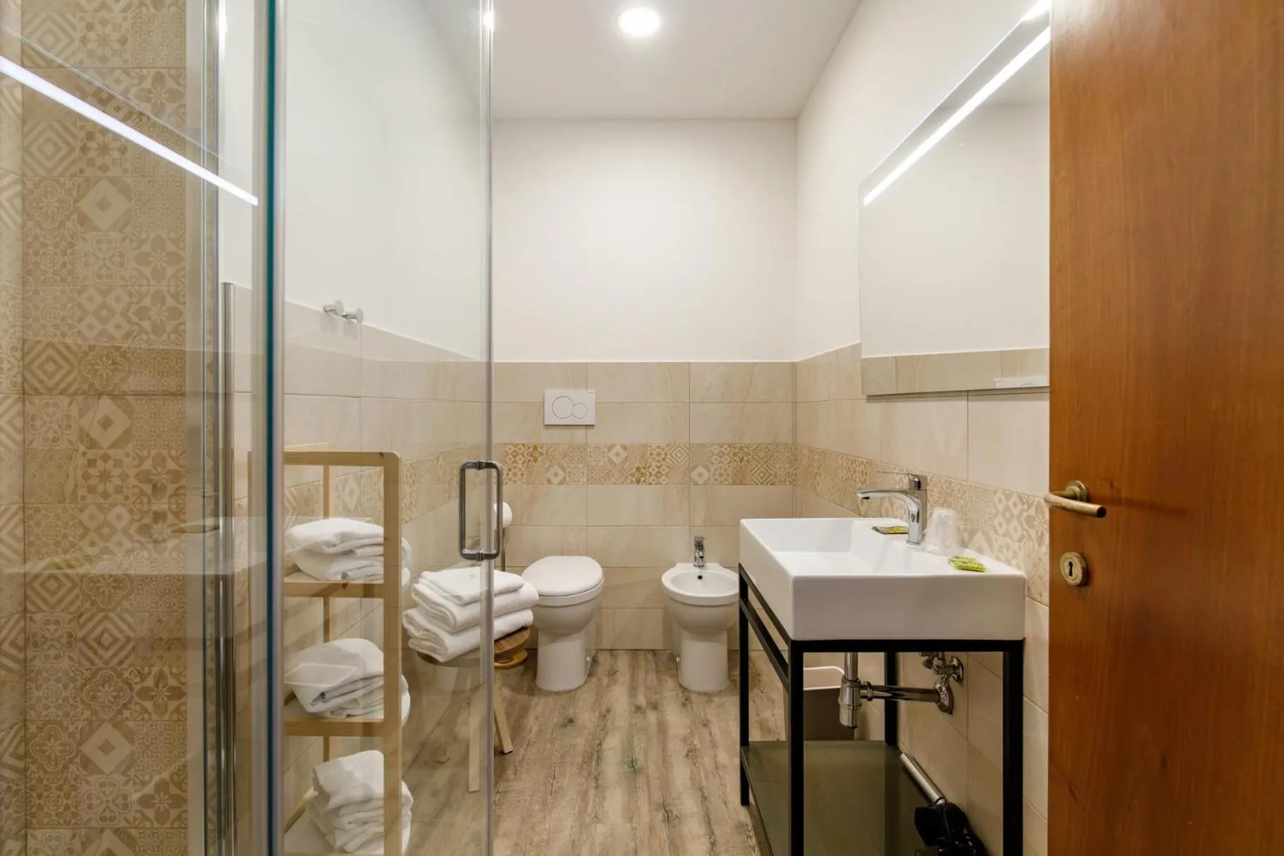 Shower in Agriturismo Villa Godenano - Pool&Restaurant