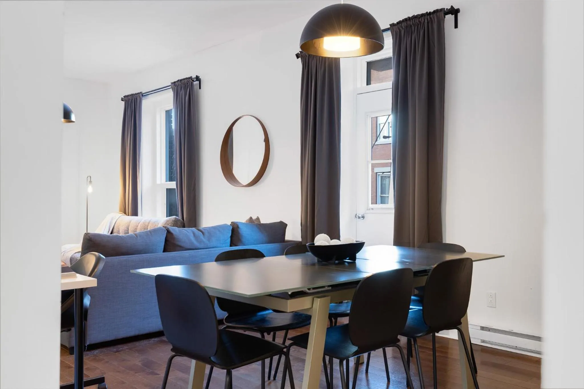 Living room in LiV MTL Chic