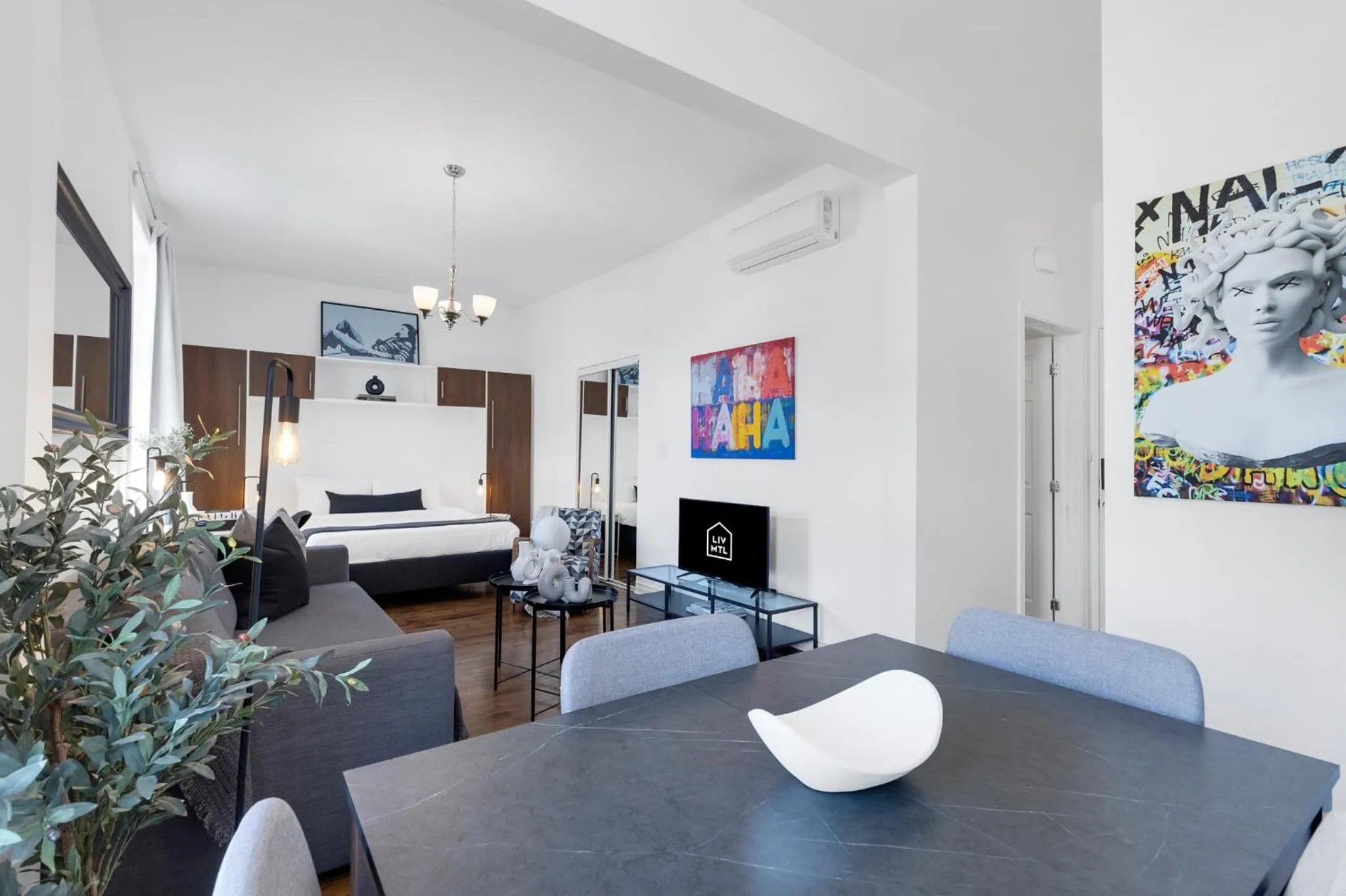 Living room in LiV MTL MTL