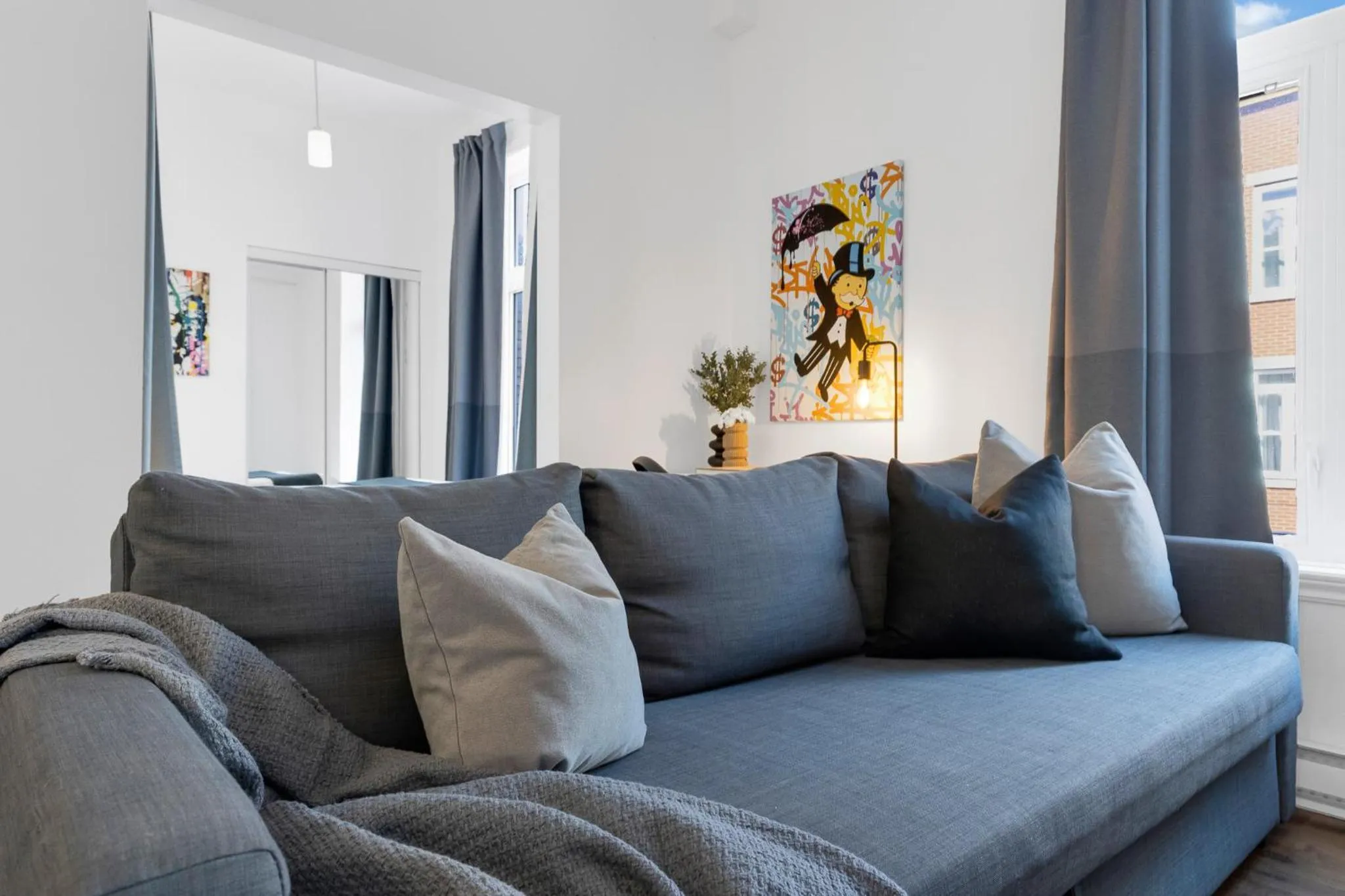 Living room in LiV MTL MTL