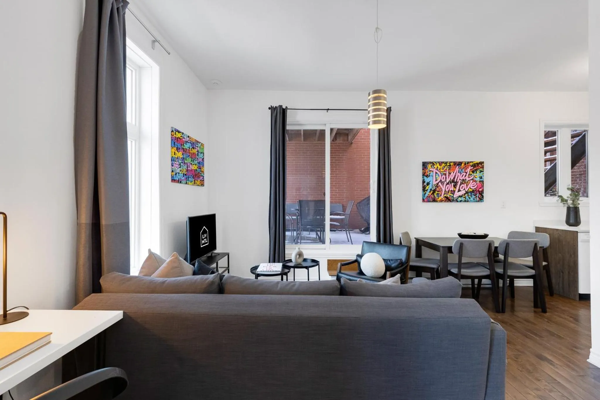 Living room in LiV MTL MTL