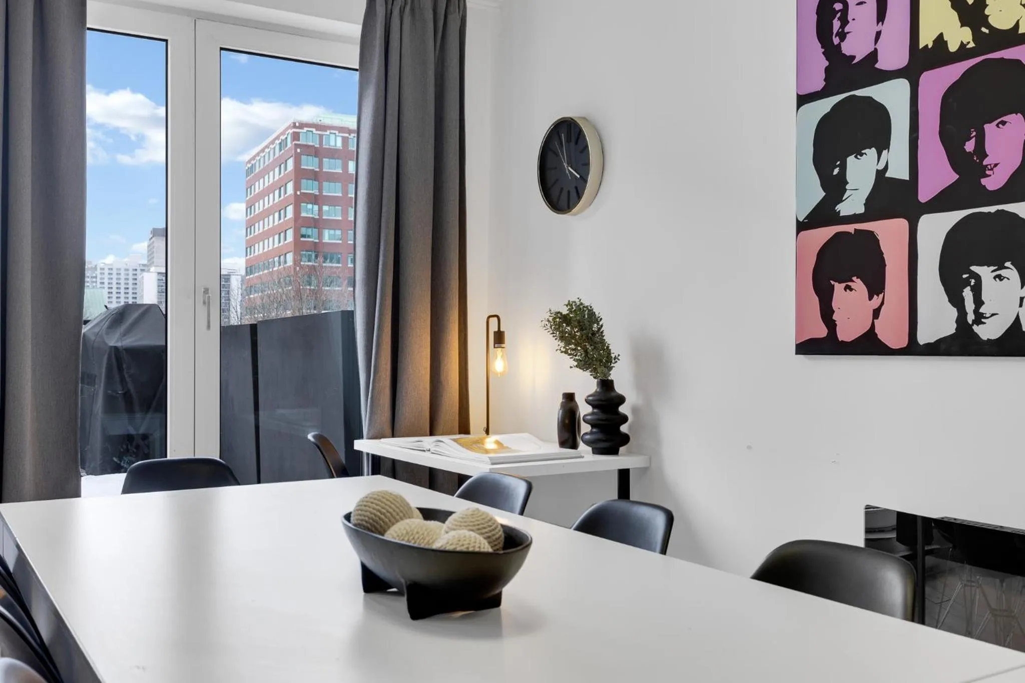 Living room in LiV MTL Downtown