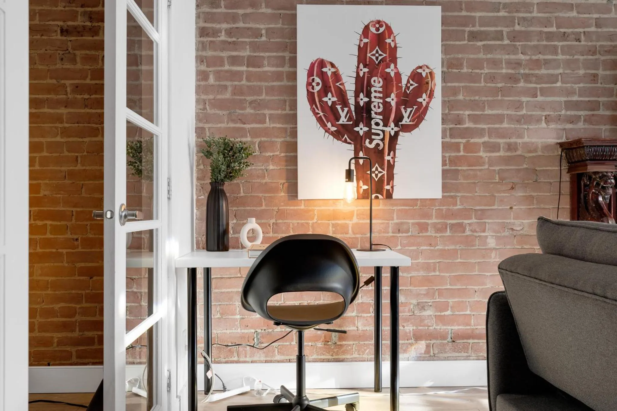 Living room in LiV MTL Downtown