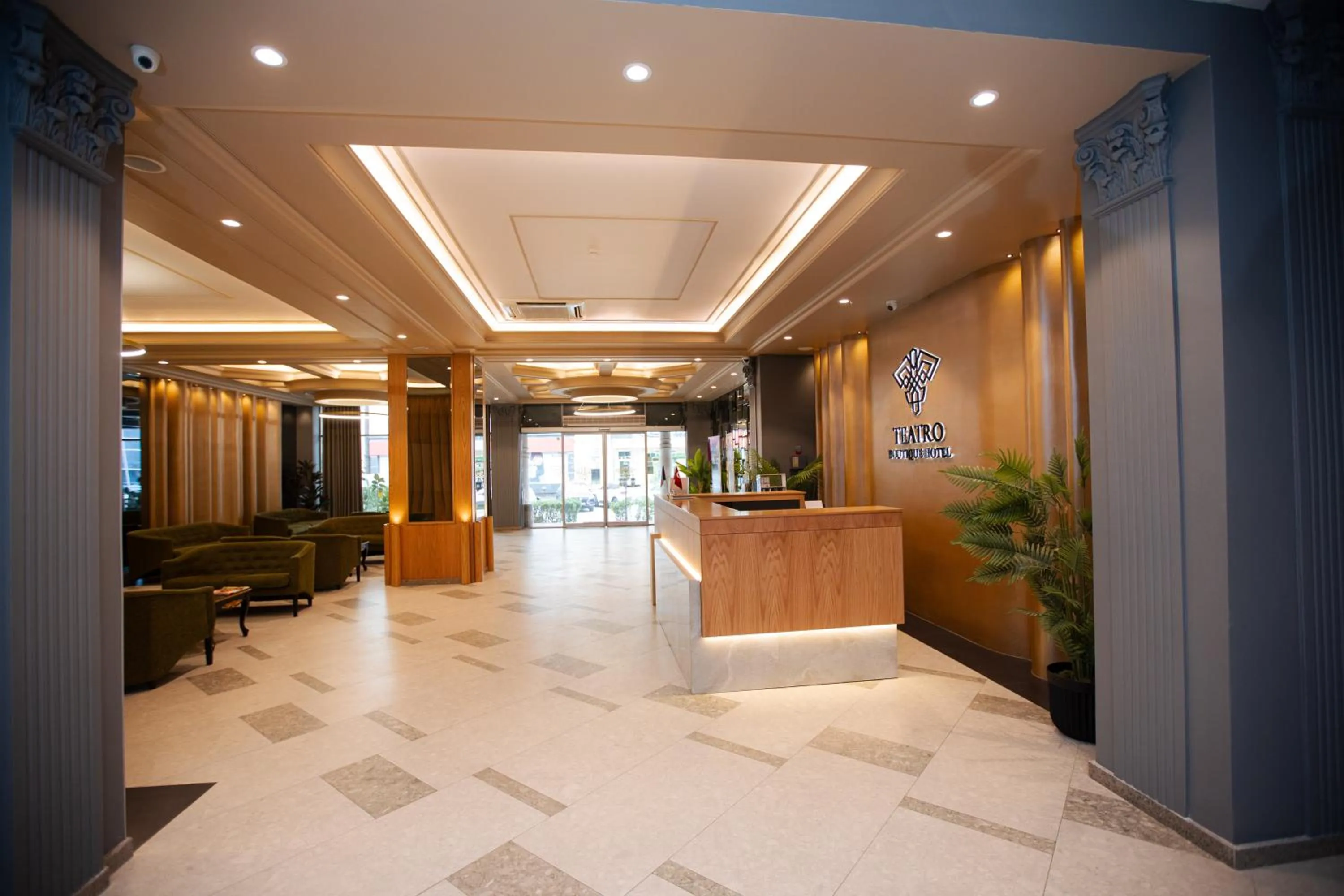 Lobby or reception in Teatro Boutique Hotel