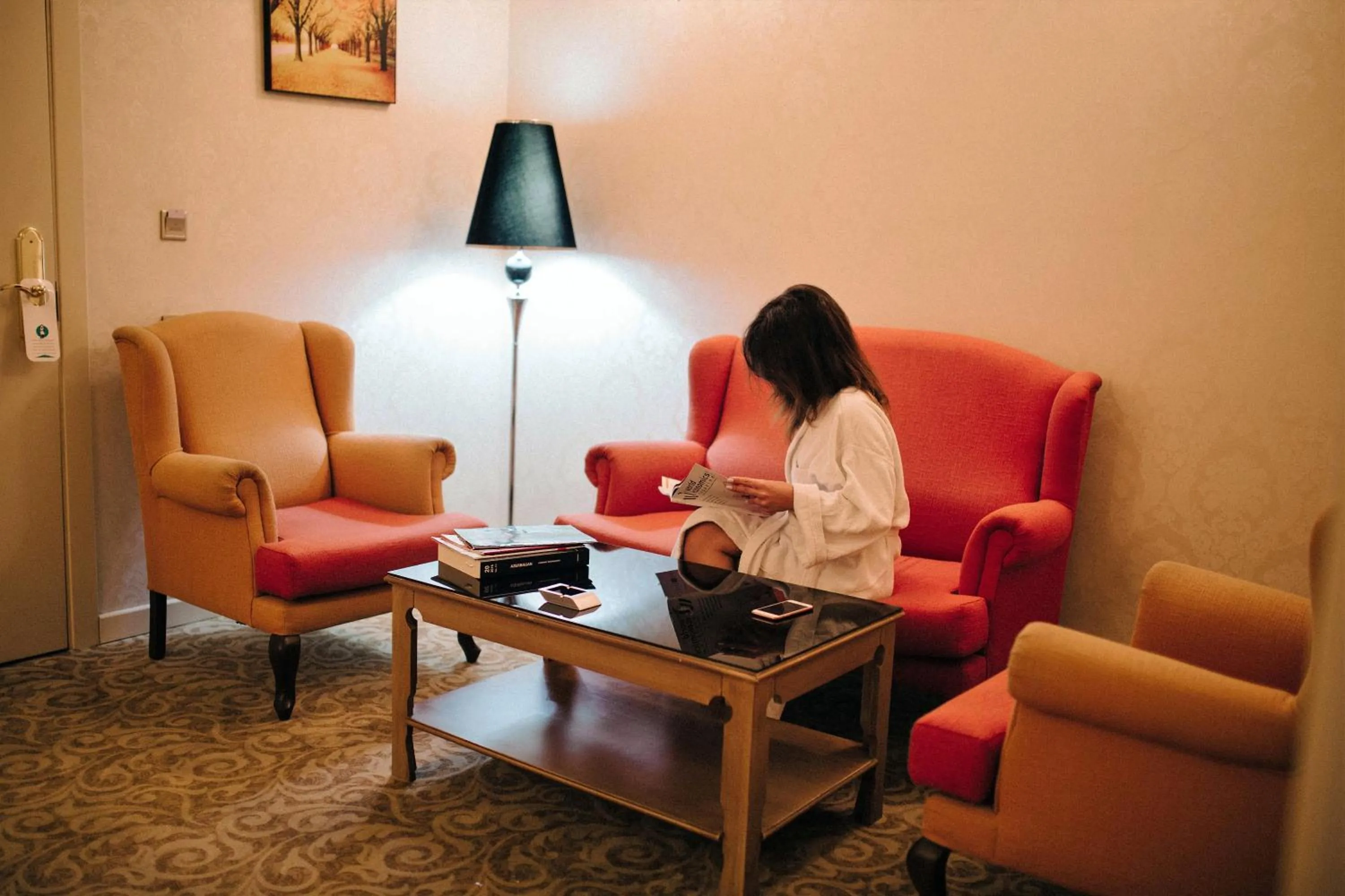 Living room in Teatro Boutique Hotel