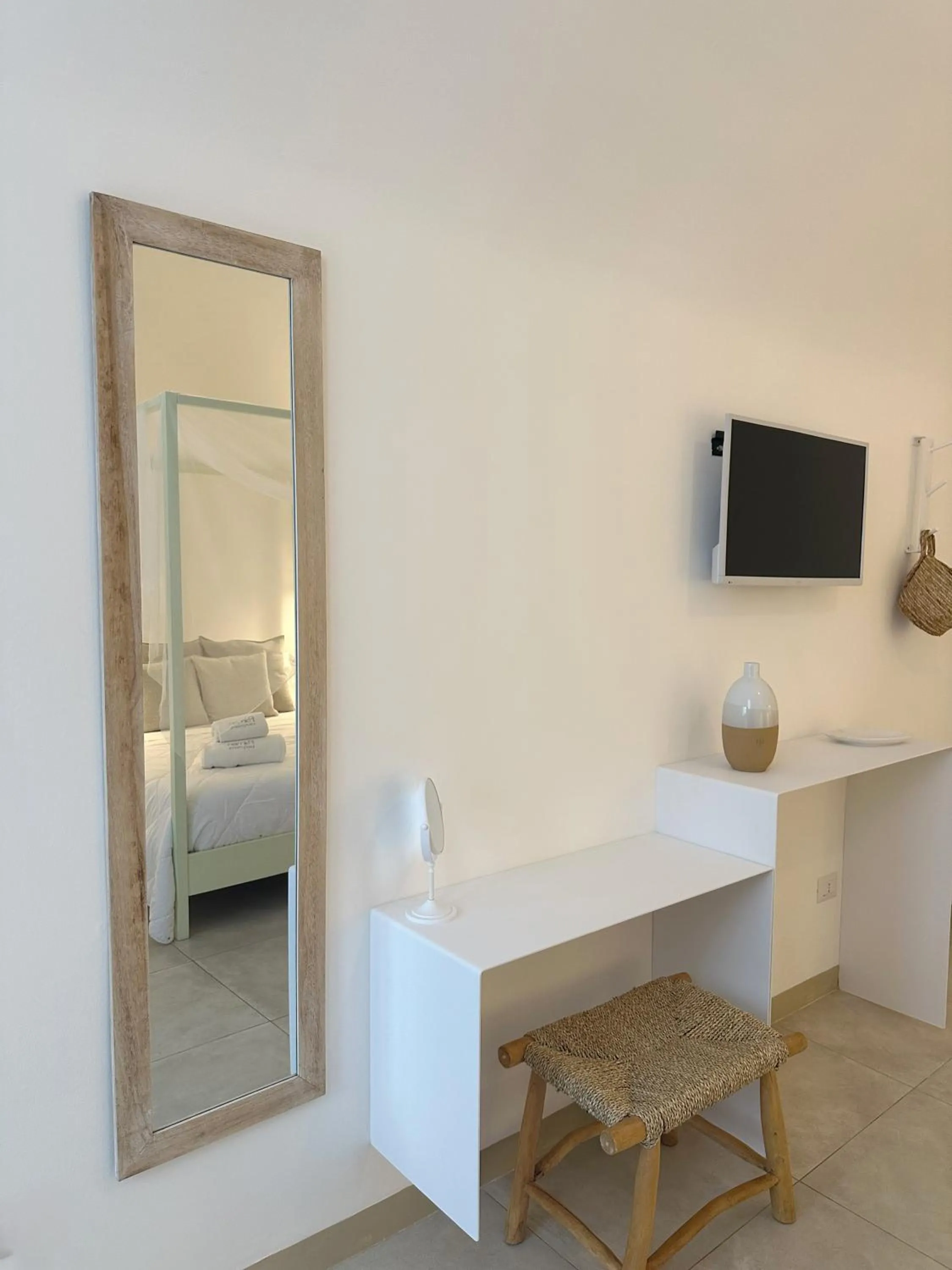 Bed in Palmieri Luxury Rooms