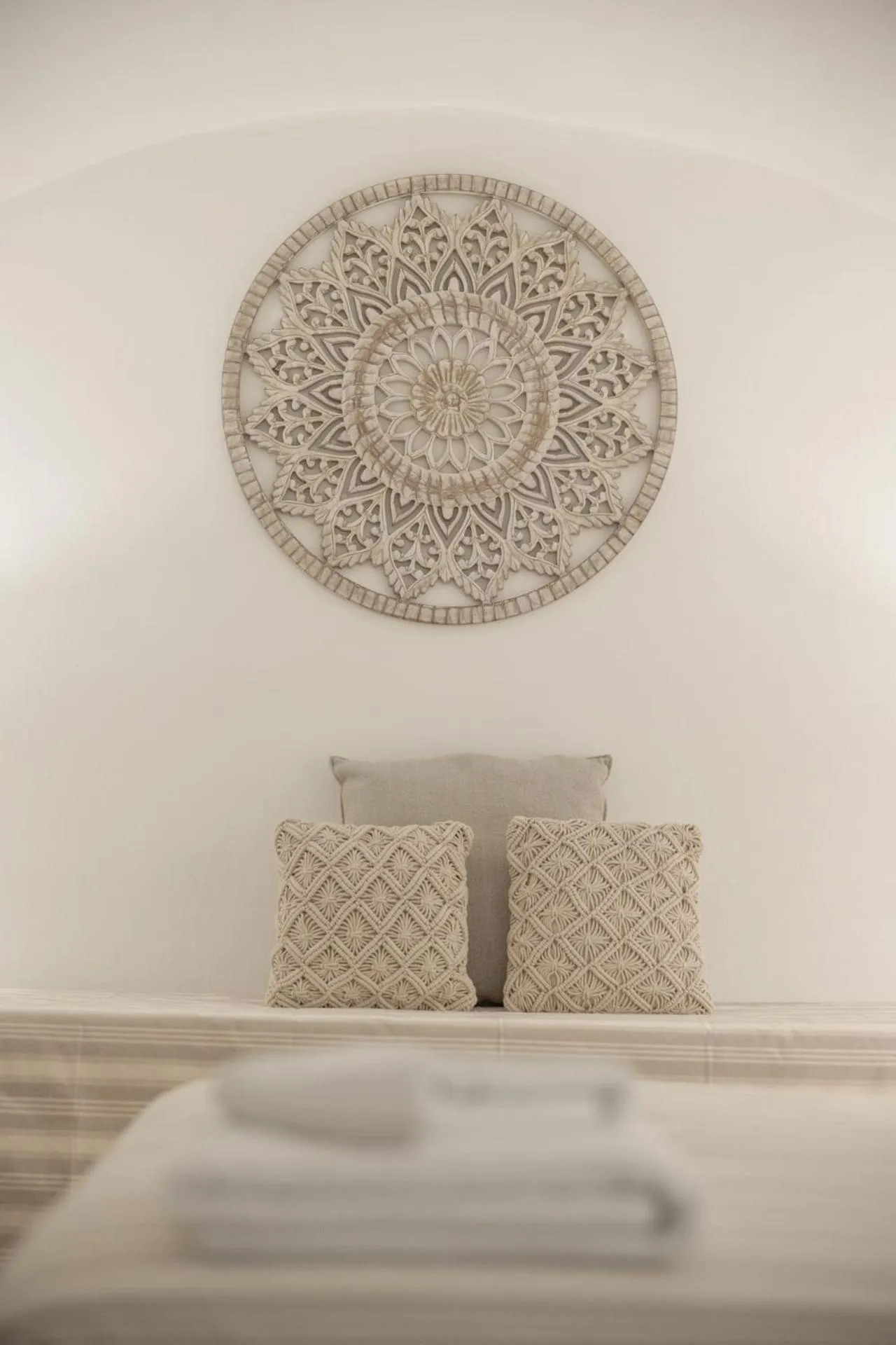 Bed in Palmieri Luxury Rooms