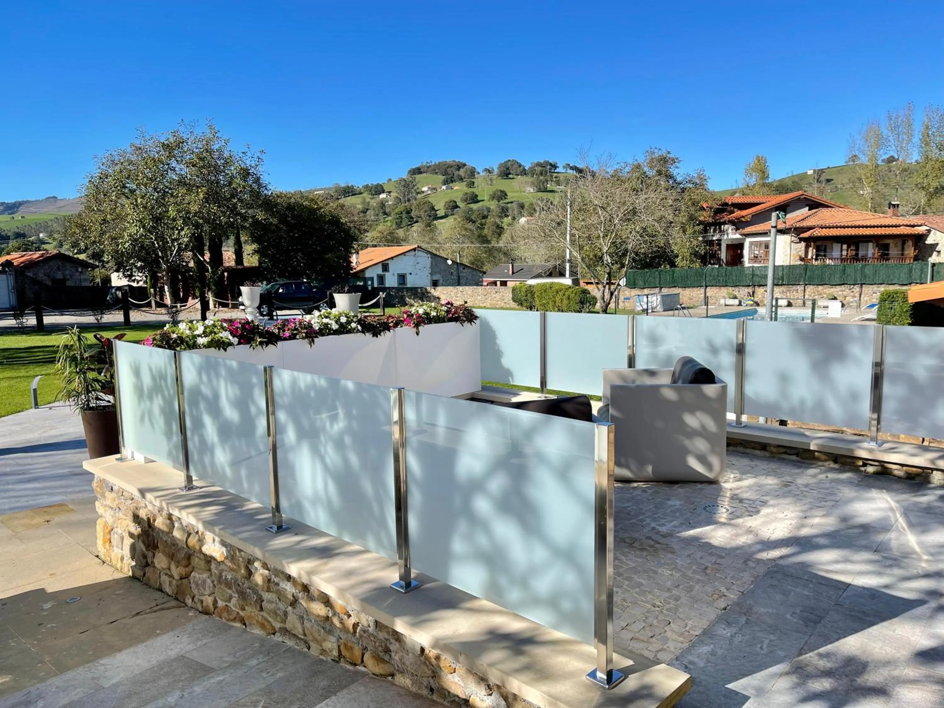 Balcony/Terrace in Akla Hotel Suites Valles Pasiegos