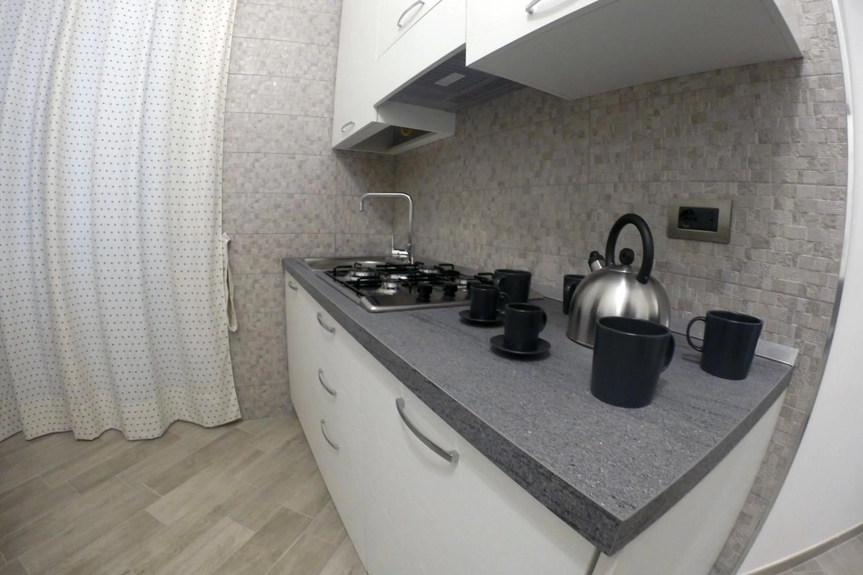 Kitchen or kitchenette in B&B Le Stanze di Santa Chiara