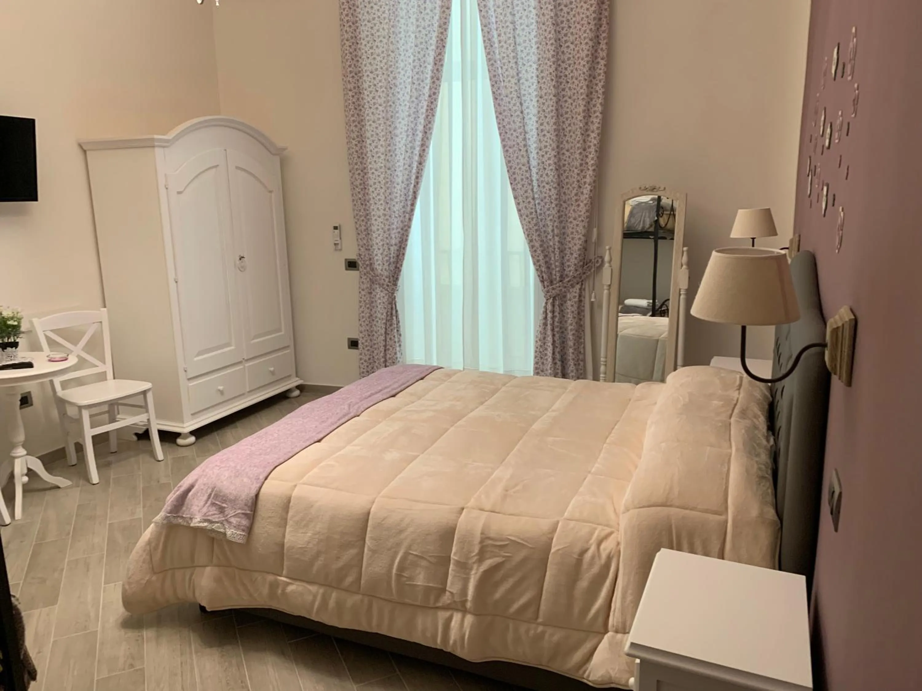 Bedroom, Bed in B&B Le Stanze di Santa Chiara