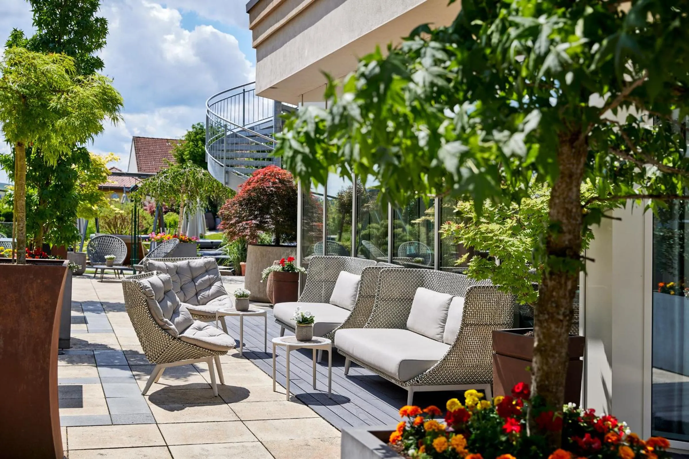 Patio in Wellness- & Sporthotel Jagdhof