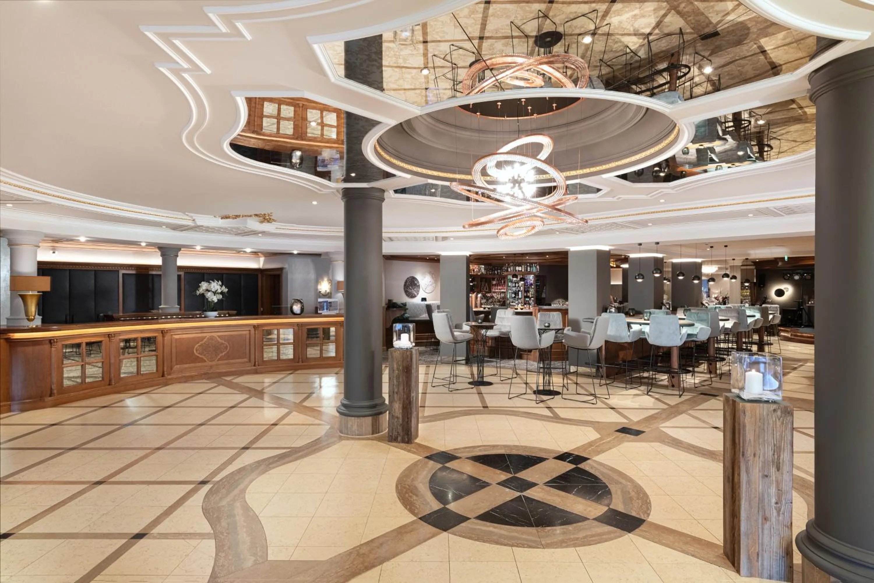 Lobby or reception in Wellness- & Sporthotel Jagdhof