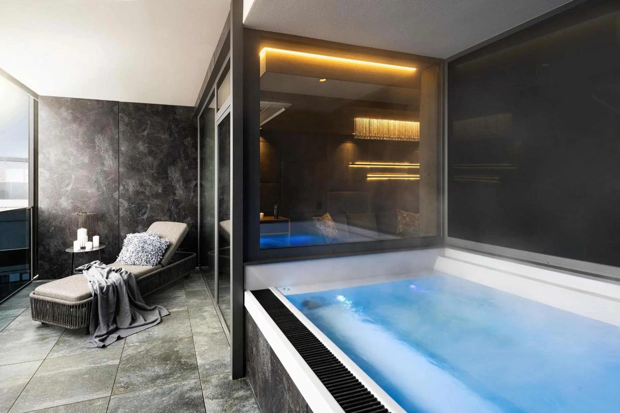 Hot Tub in Wellness- & Sporthotel Jagdhof