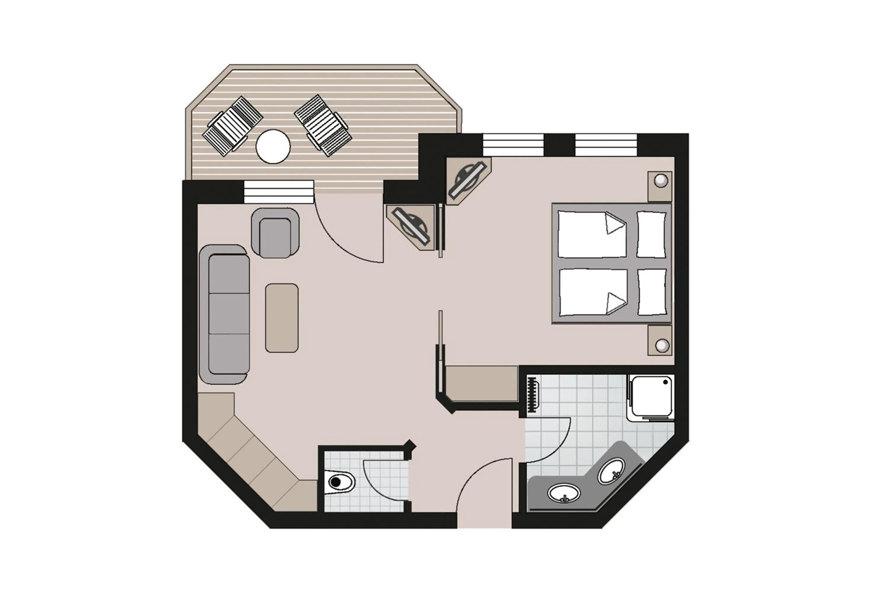 Photo of the whole room in Wellness- & Sporthotel Jagdhof