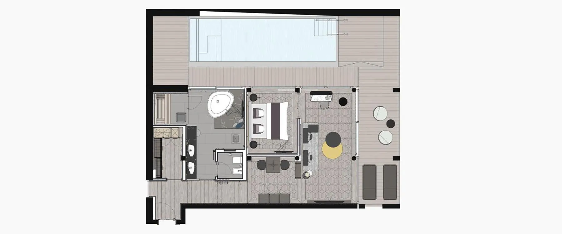 Floor plan in Wellness- & Sporthotel Jagdhof