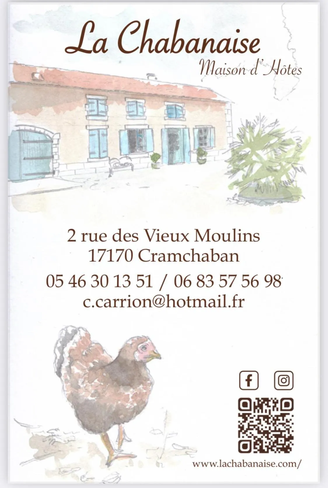 Property building in Maison d'hôtes La Chabanaise - Marais Poitevin