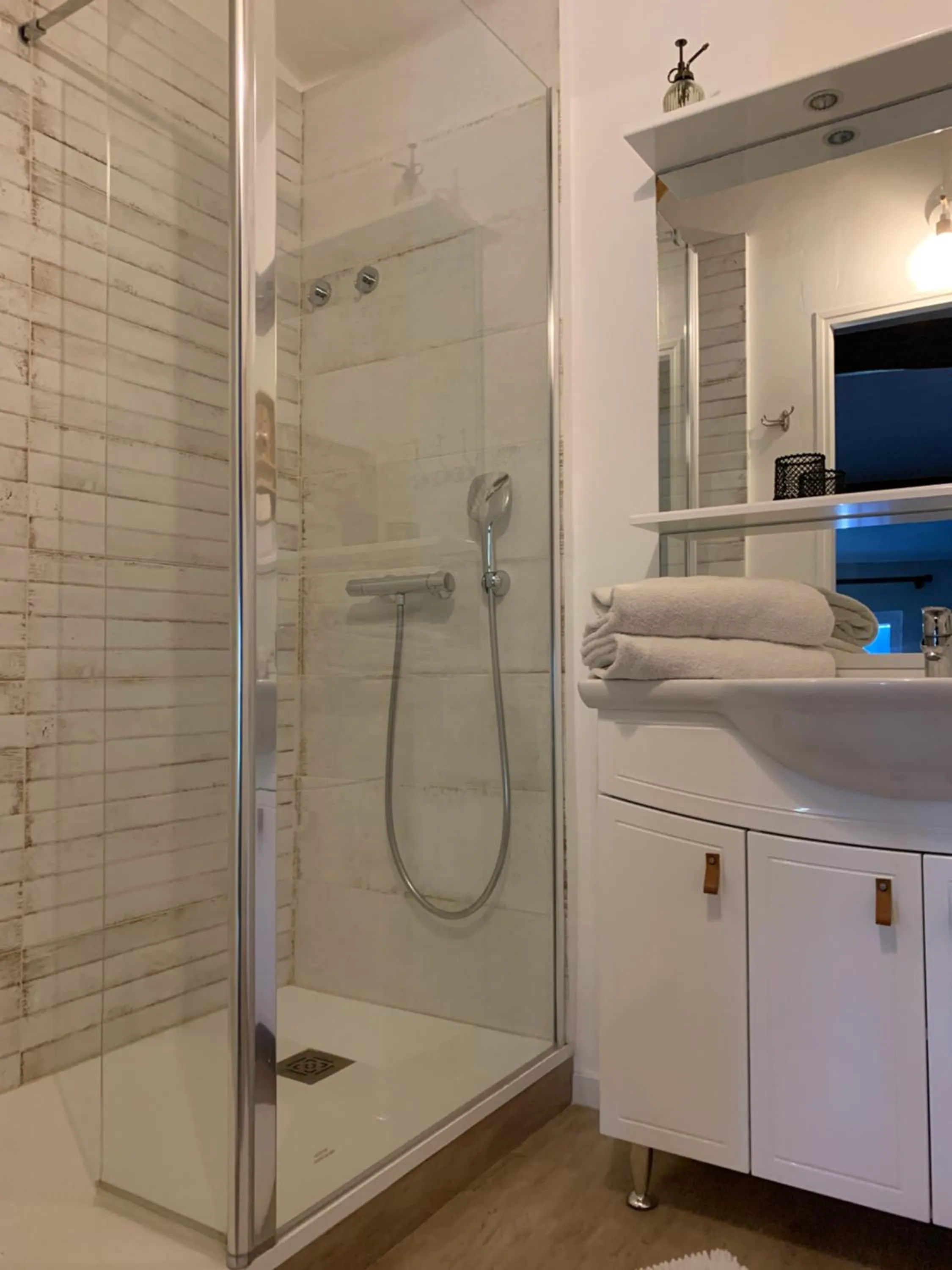 Shower in Maison d'hôtes La Chabanaise - Marais Poitevin