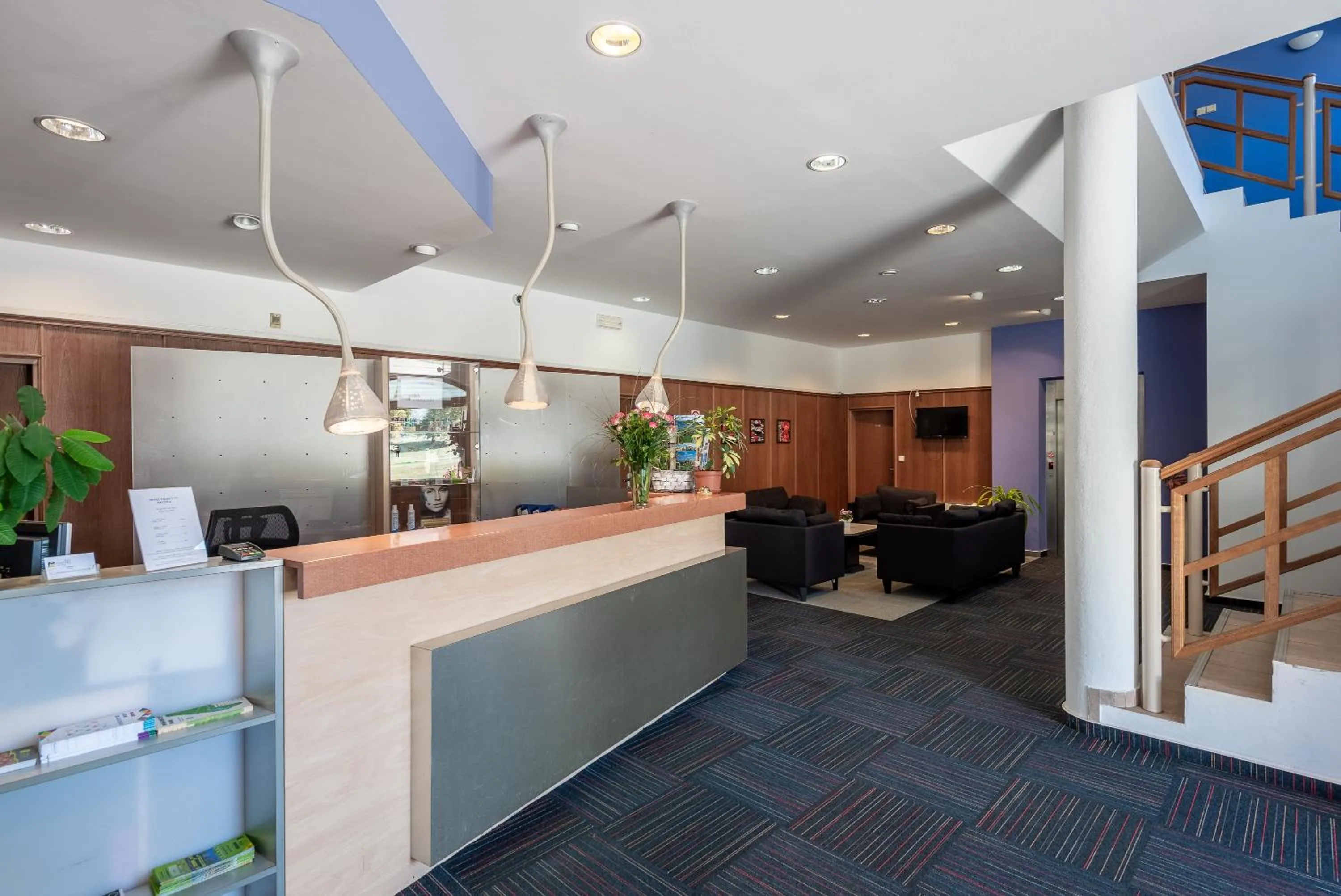 Lobby or reception in Hotel Floret