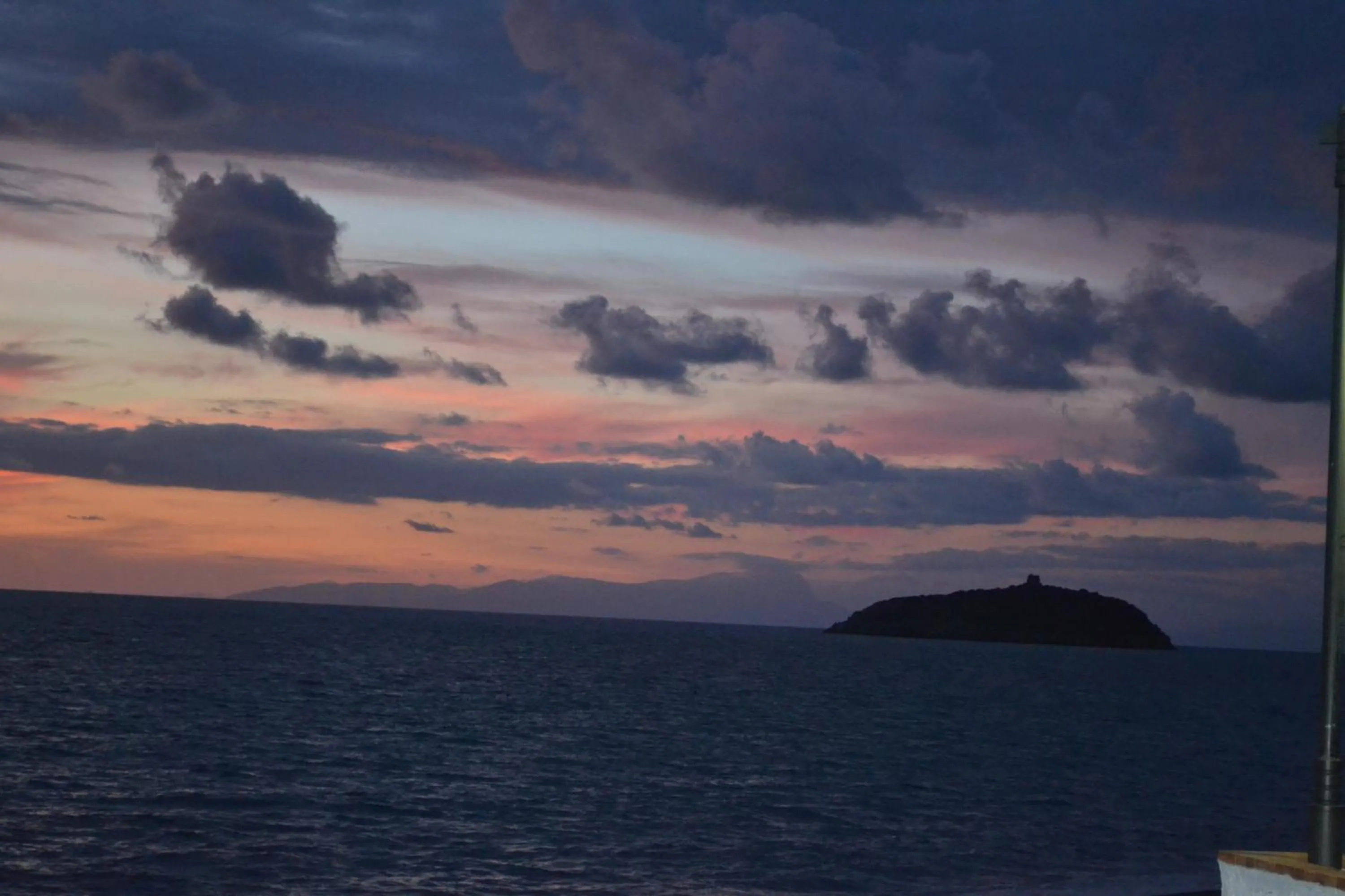 Sunset in Beach Hotel