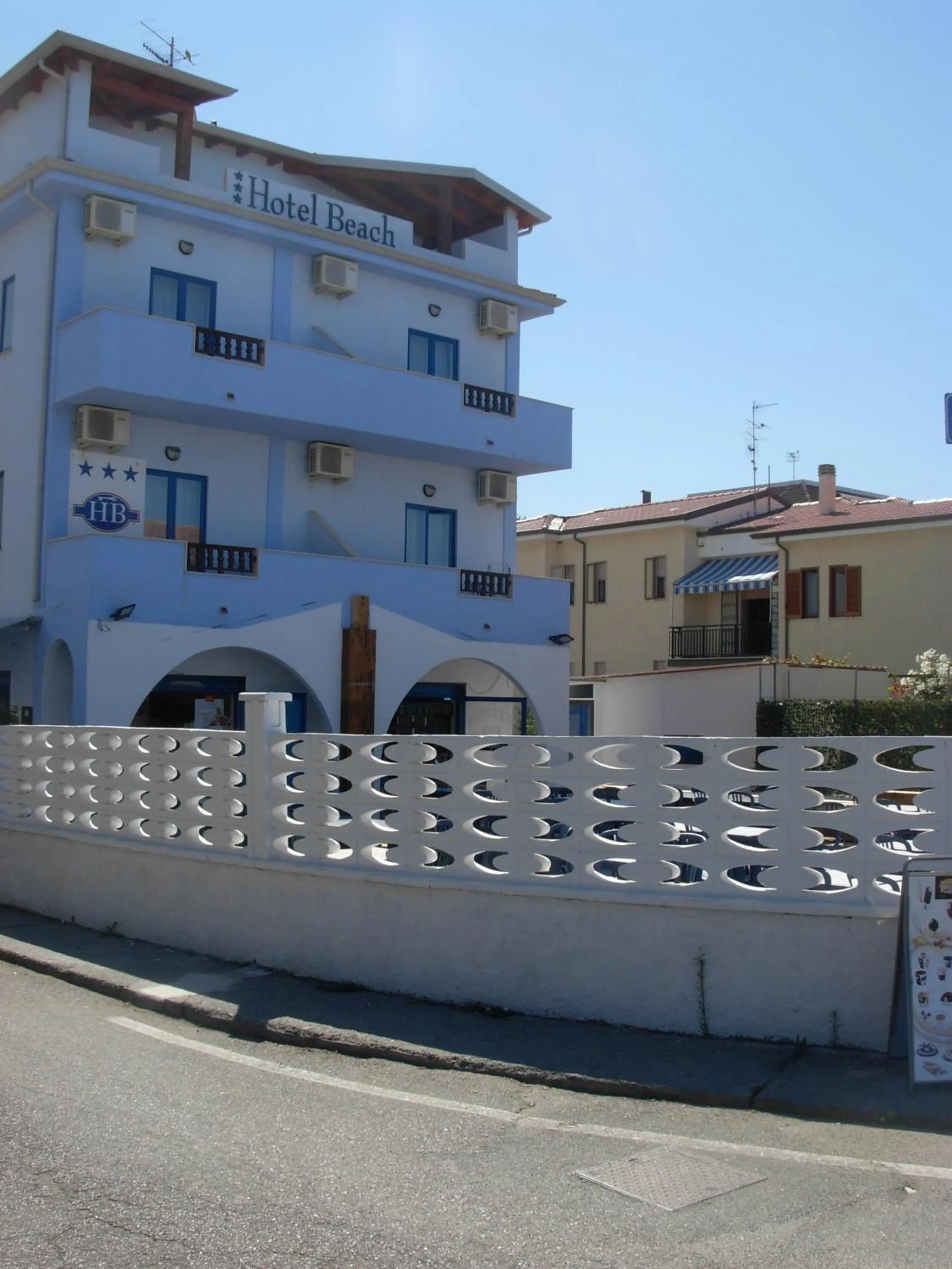 Property building in Beach Hotel