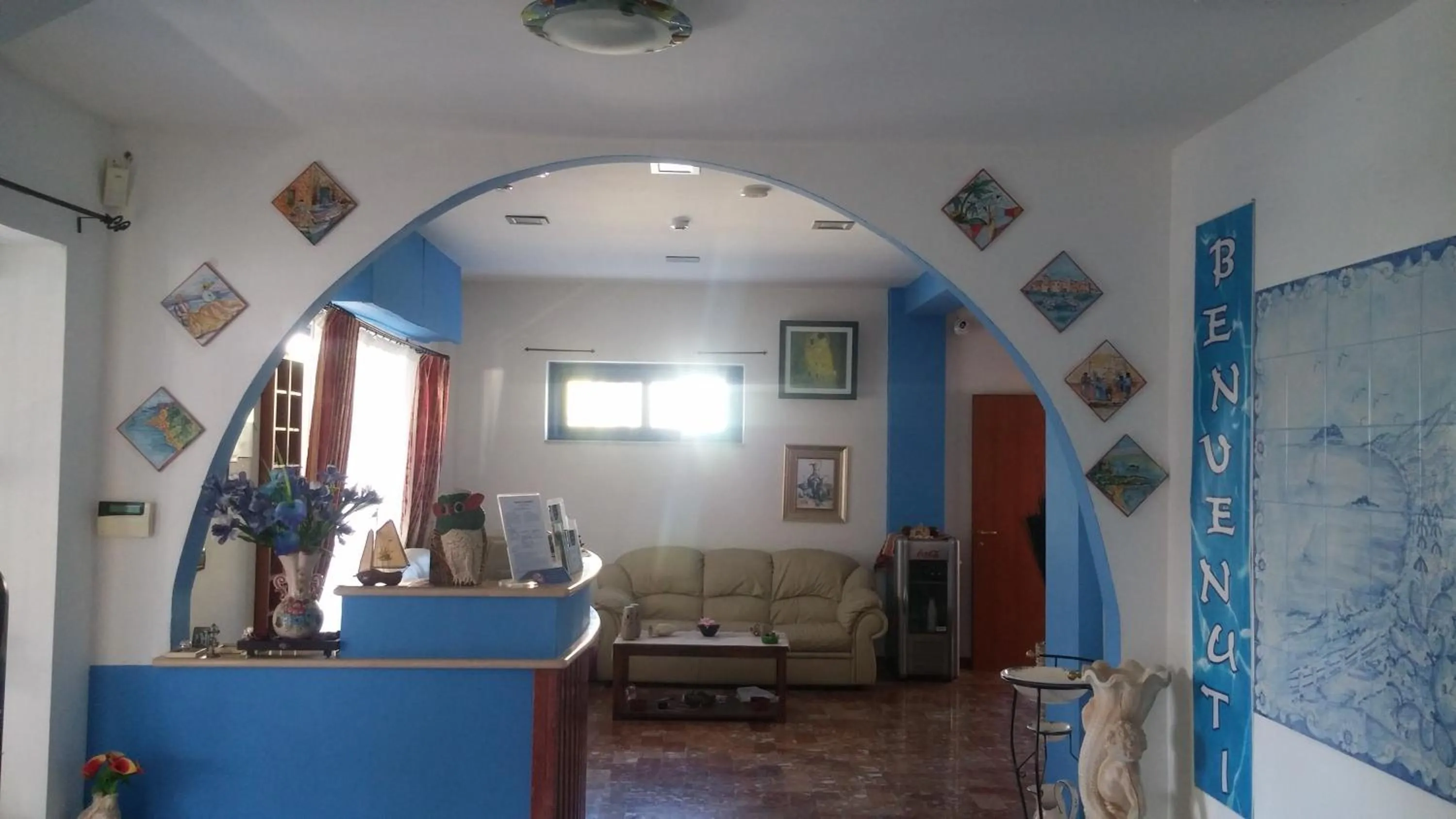 Lobby or reception in Beach Hotel