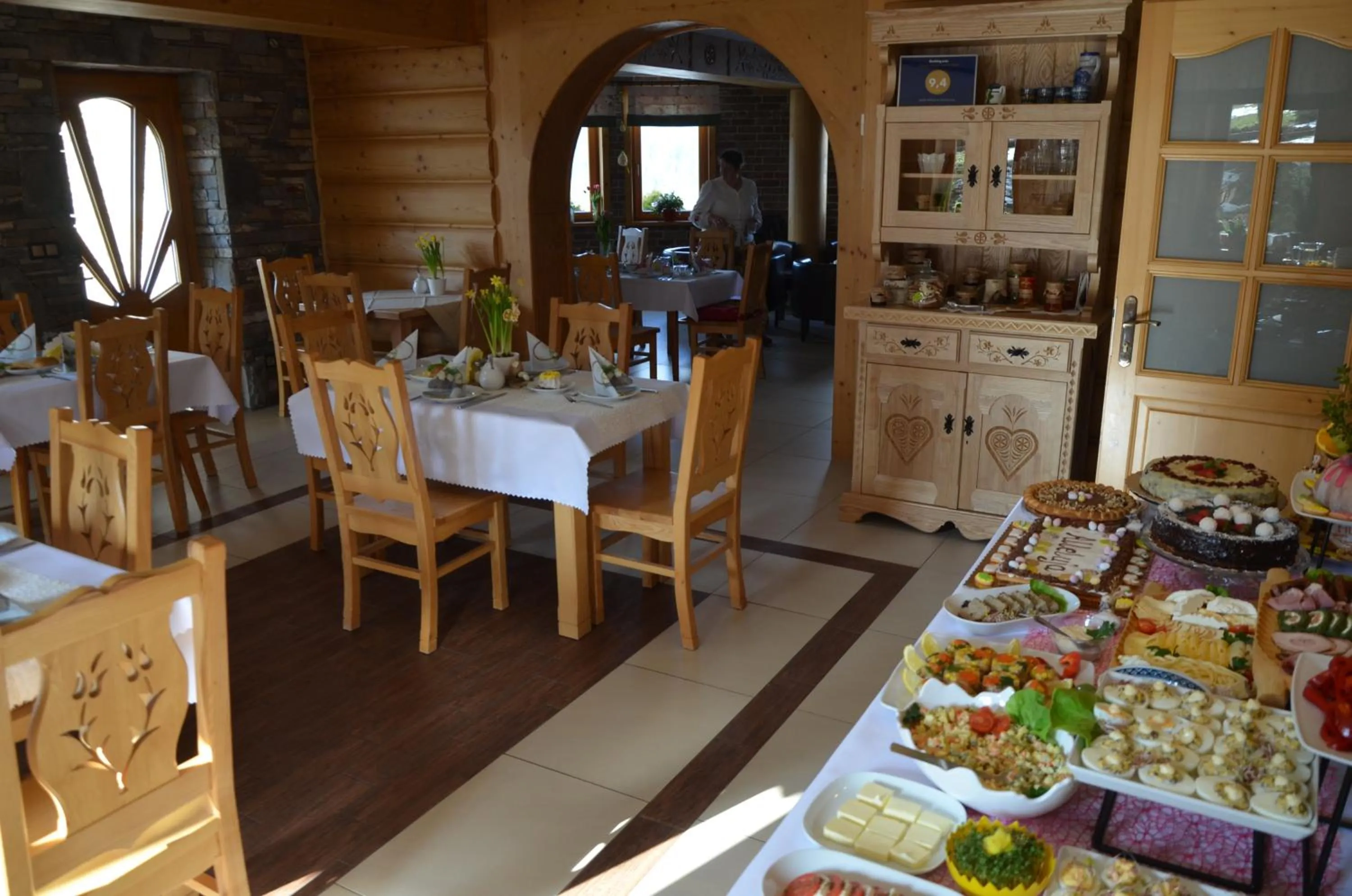 Dining area in Jedla Miejsce Gościnne