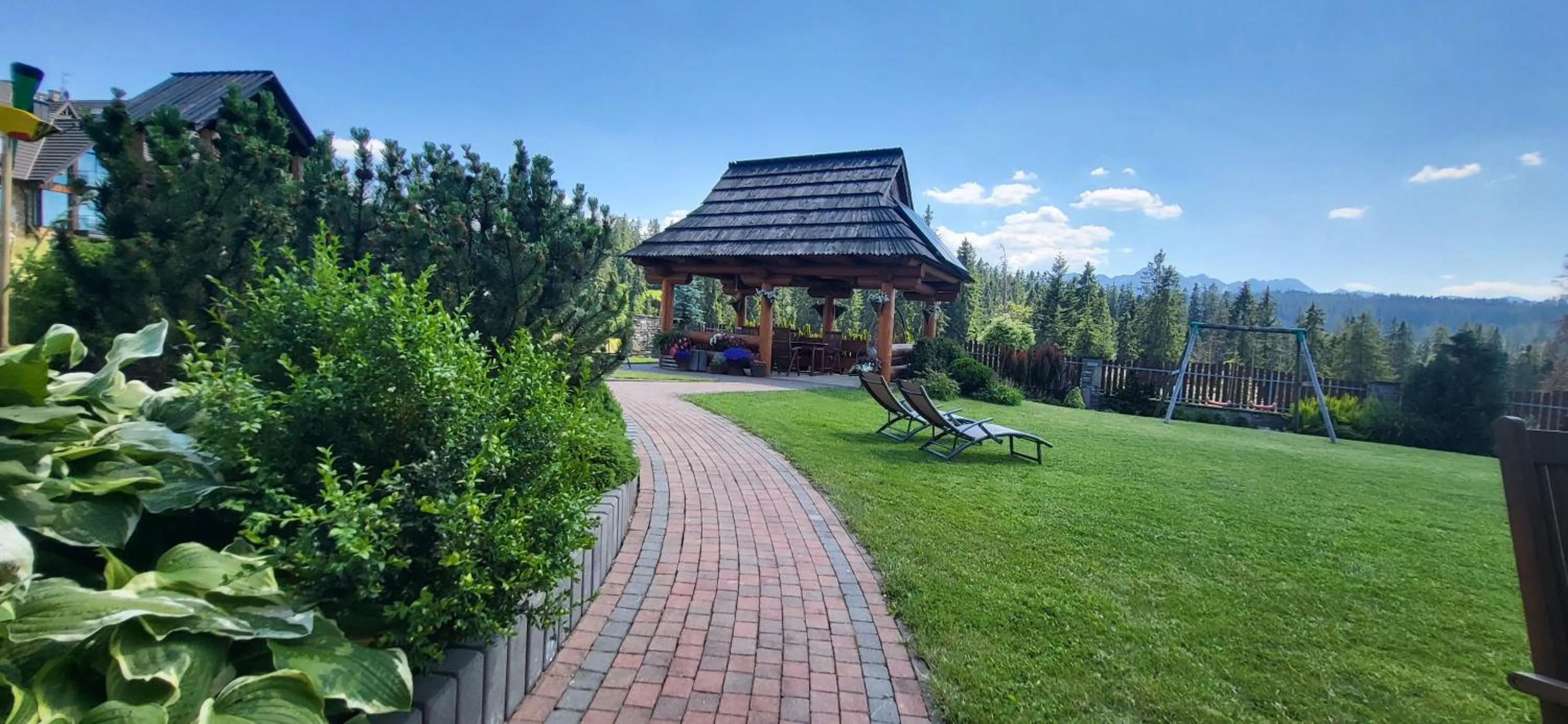 Garden in Jedla Miejsce Gościnne