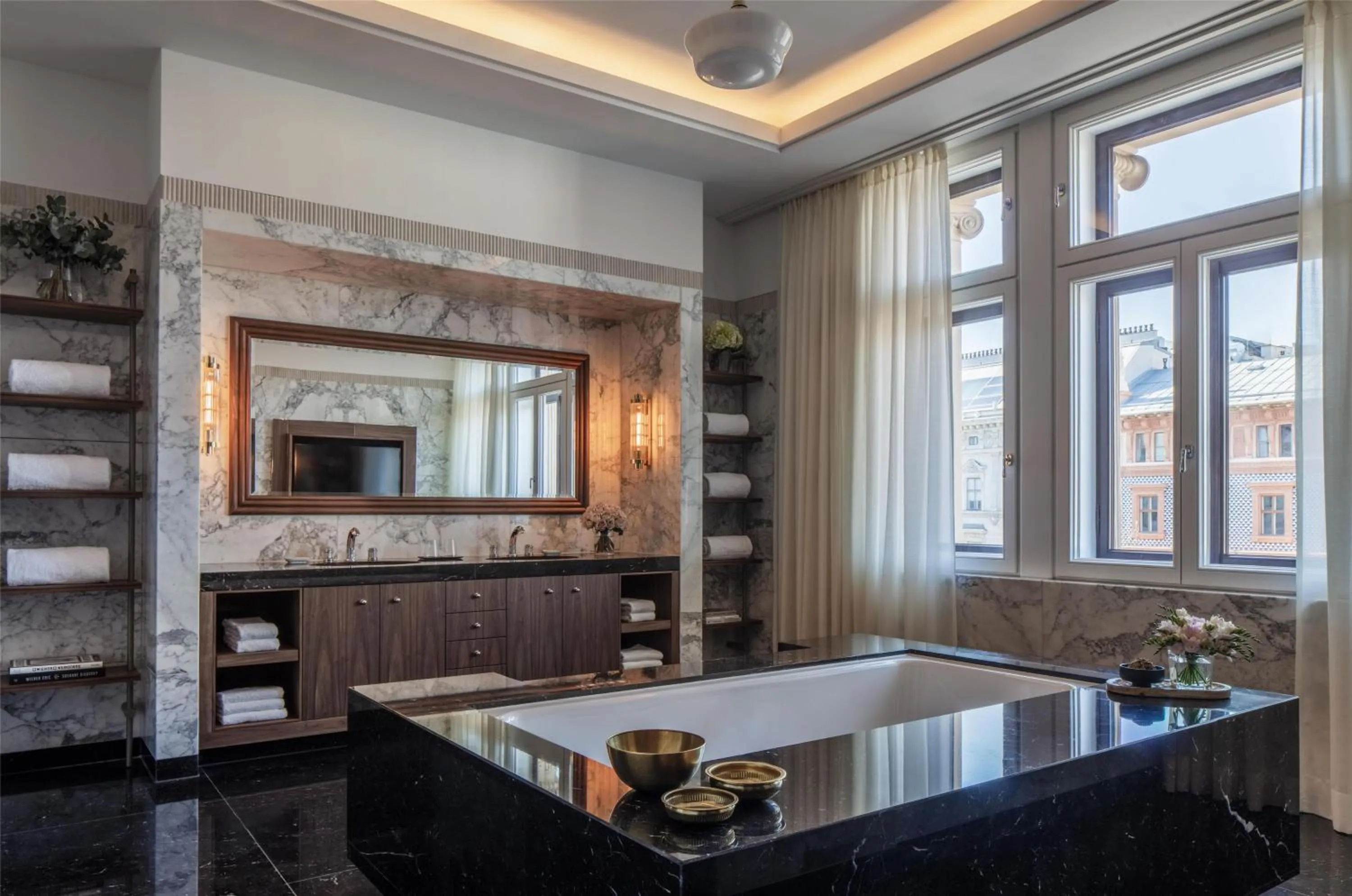 Bathroom in Anantara Palais Hansen Vienna - newly renovated