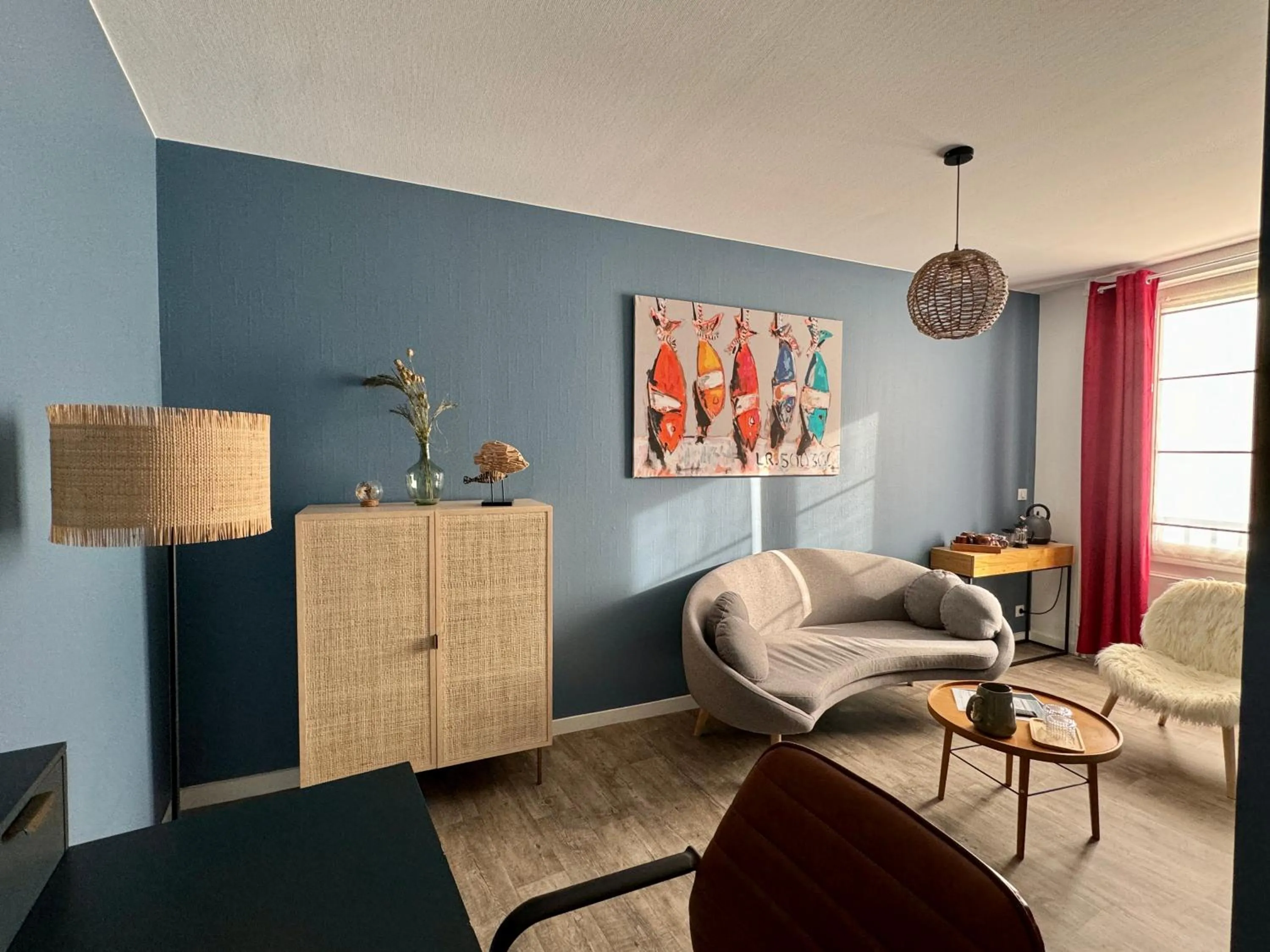 Bedroom in Hôtel La Maison des Dunes