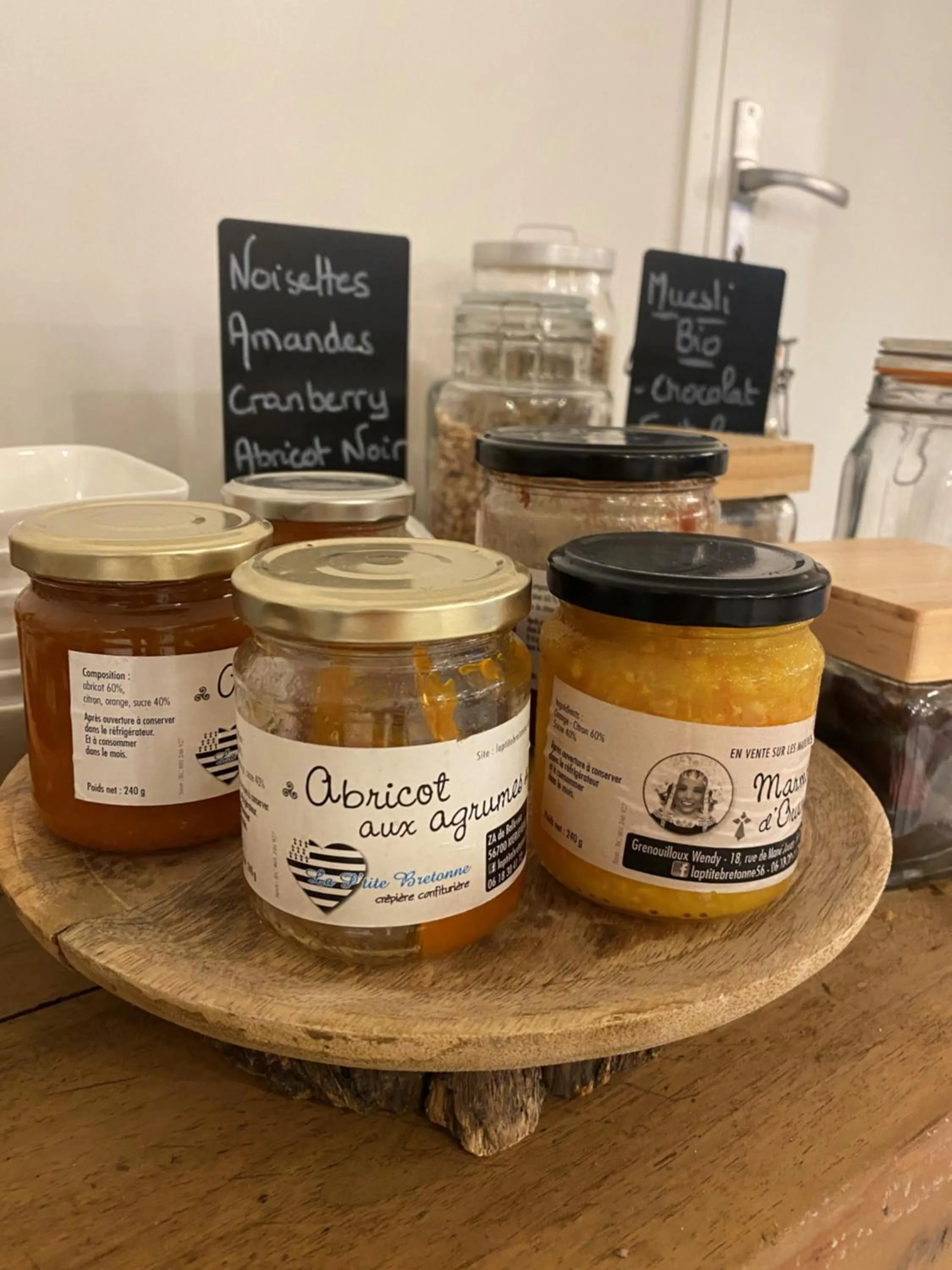 Breakfast in Hôtel La Maison des Dunes