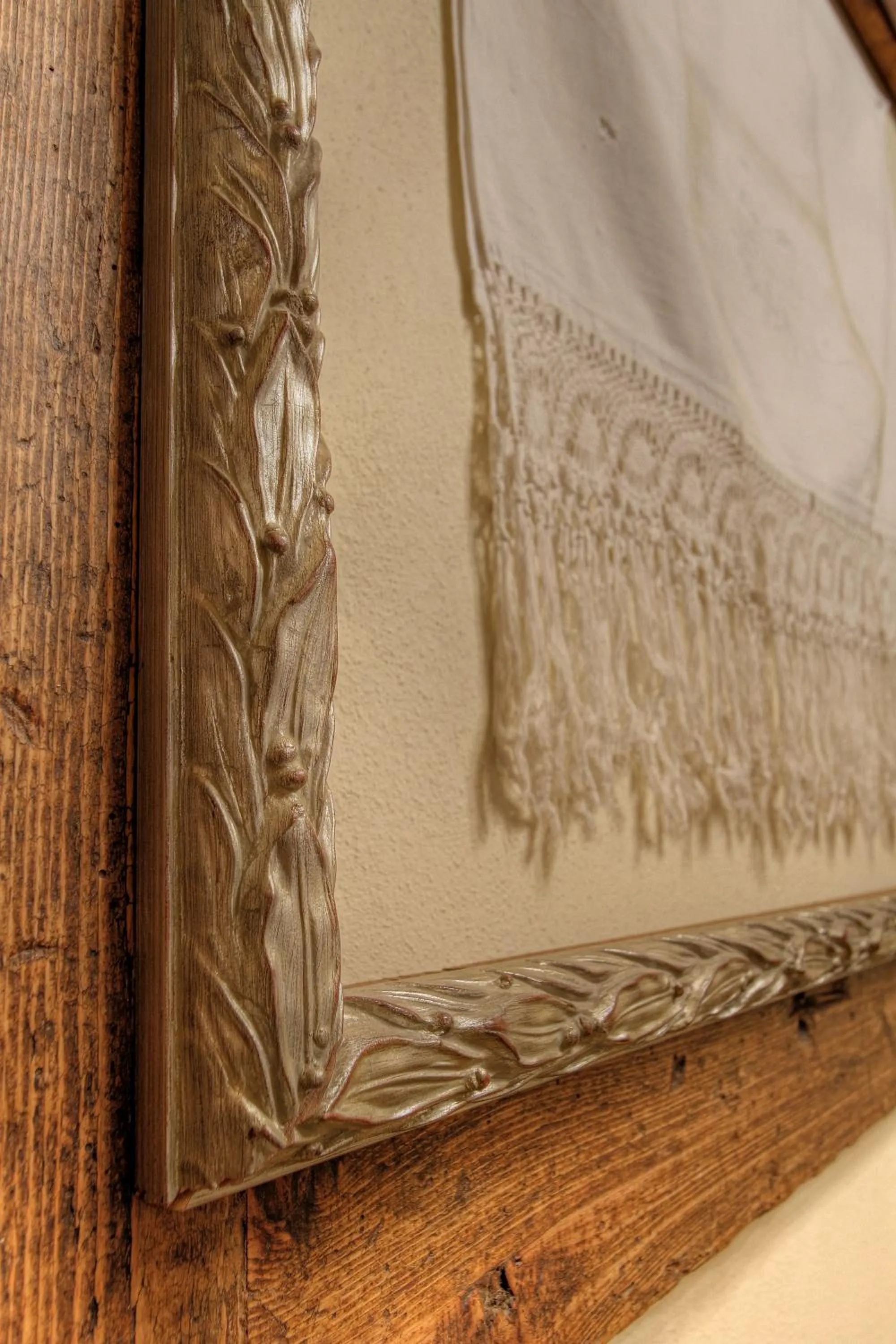 Decorative detail in La Fornasaccia