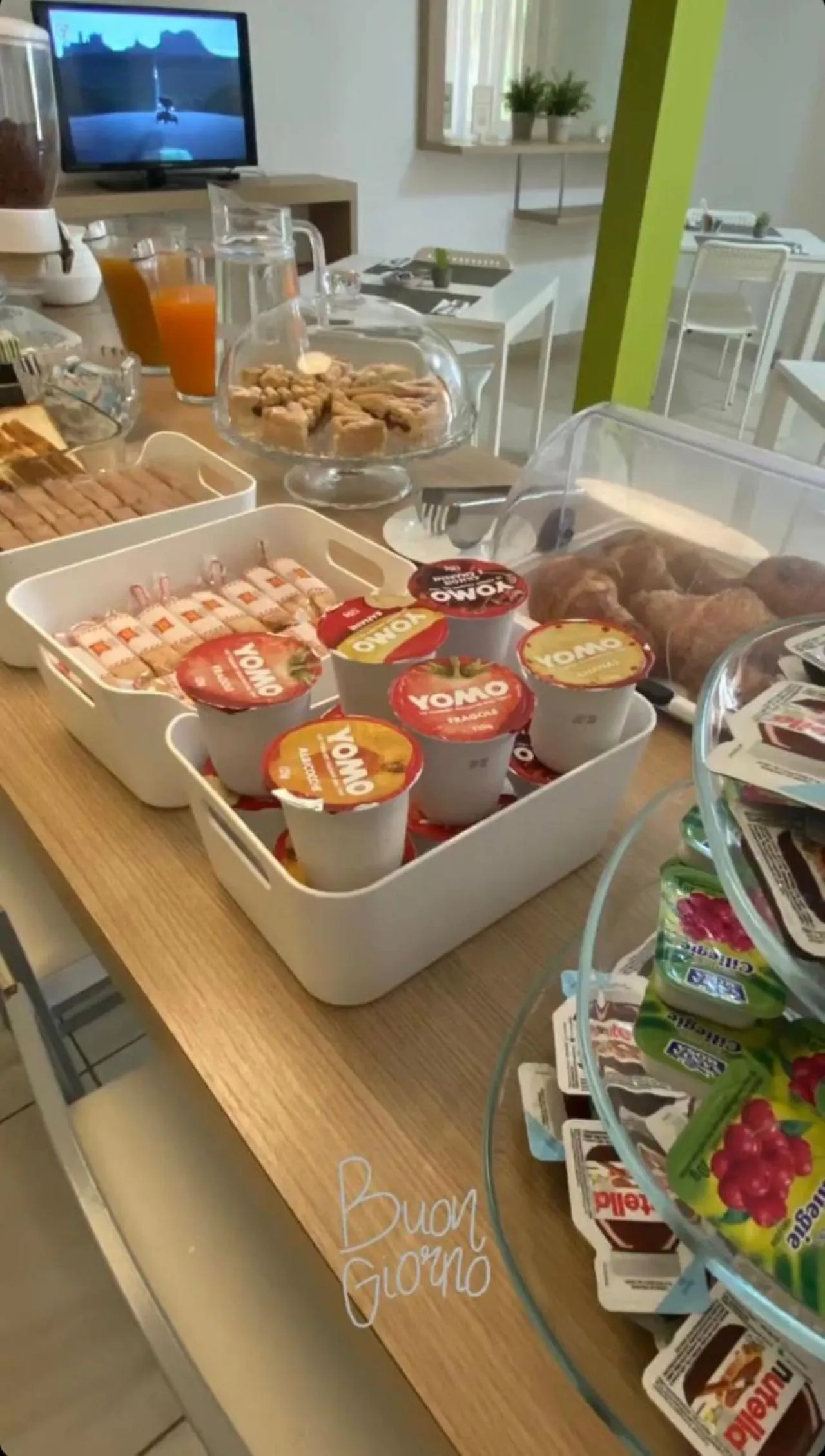 Italian breakfast in San Michele Apartments&Rooms