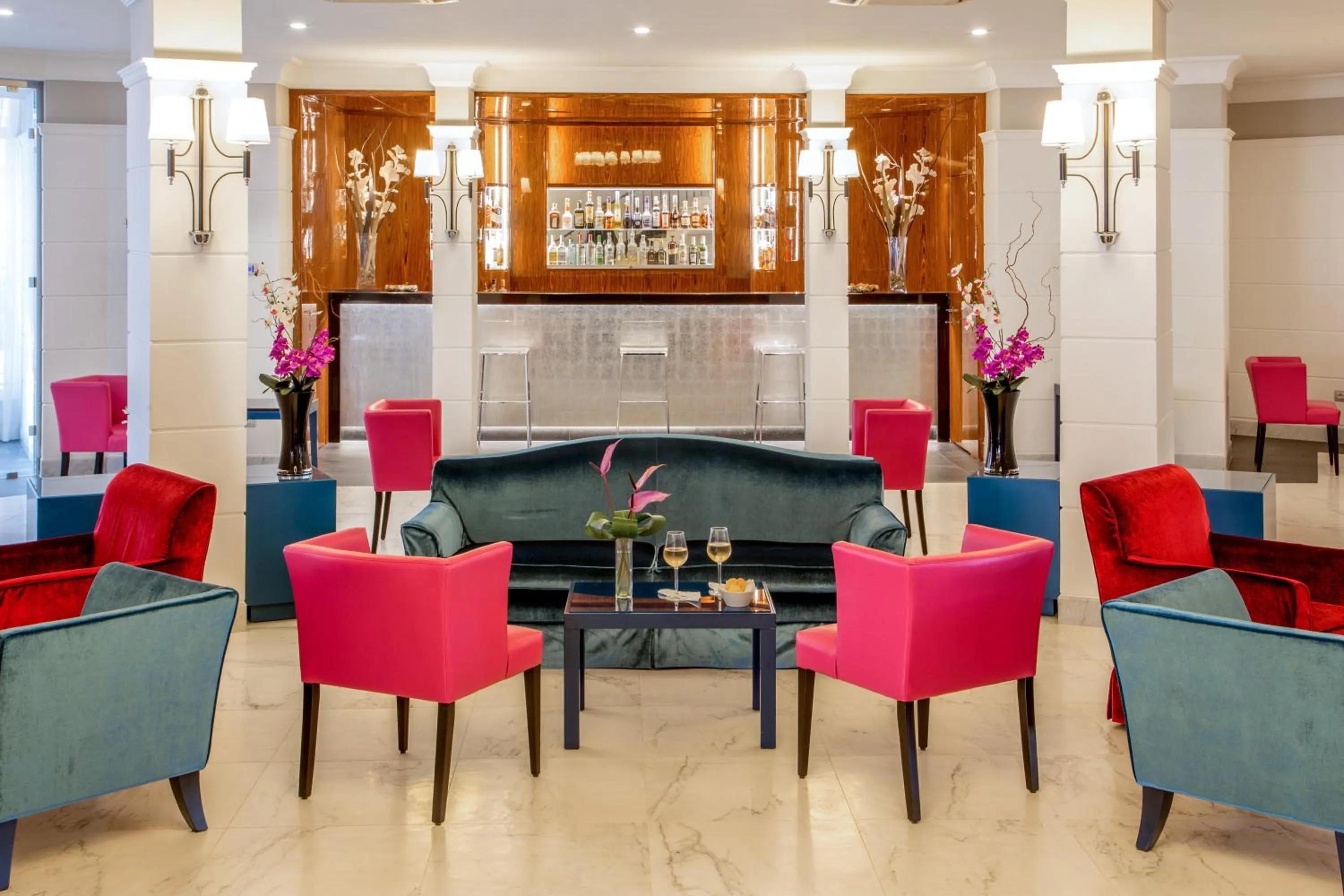 Lobby or reception in Hotel Cristoforo Colombo