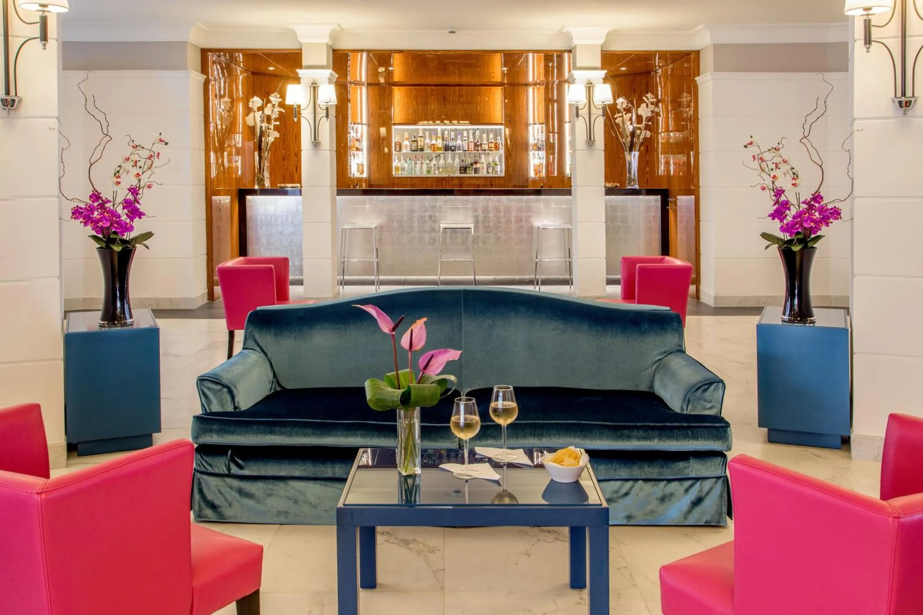 Lobby or reception in Hotel Cristoforo Colombo