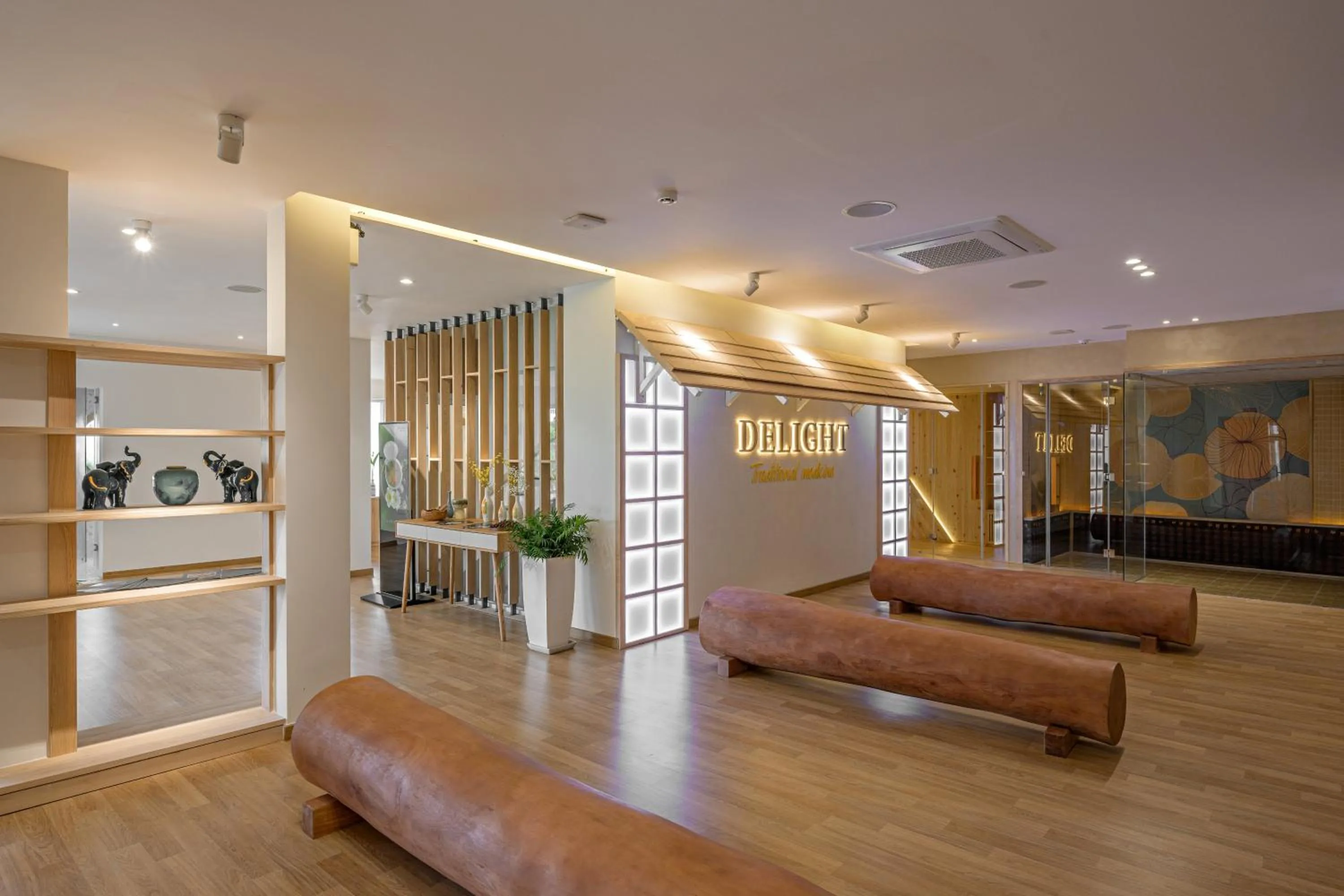 Sauna in Delight Hotel