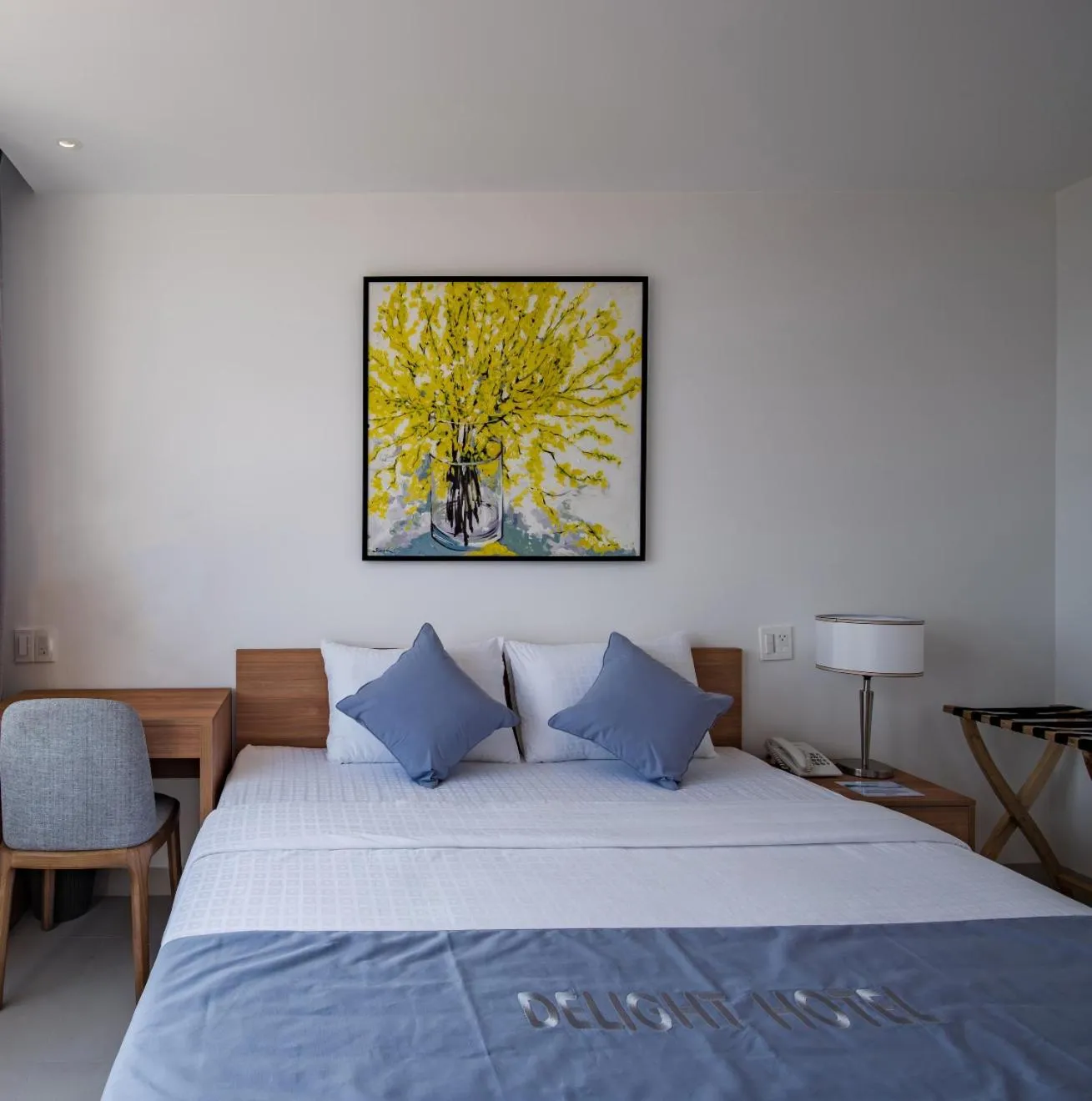 Photo of the whole room, Bed in Delight Hotel