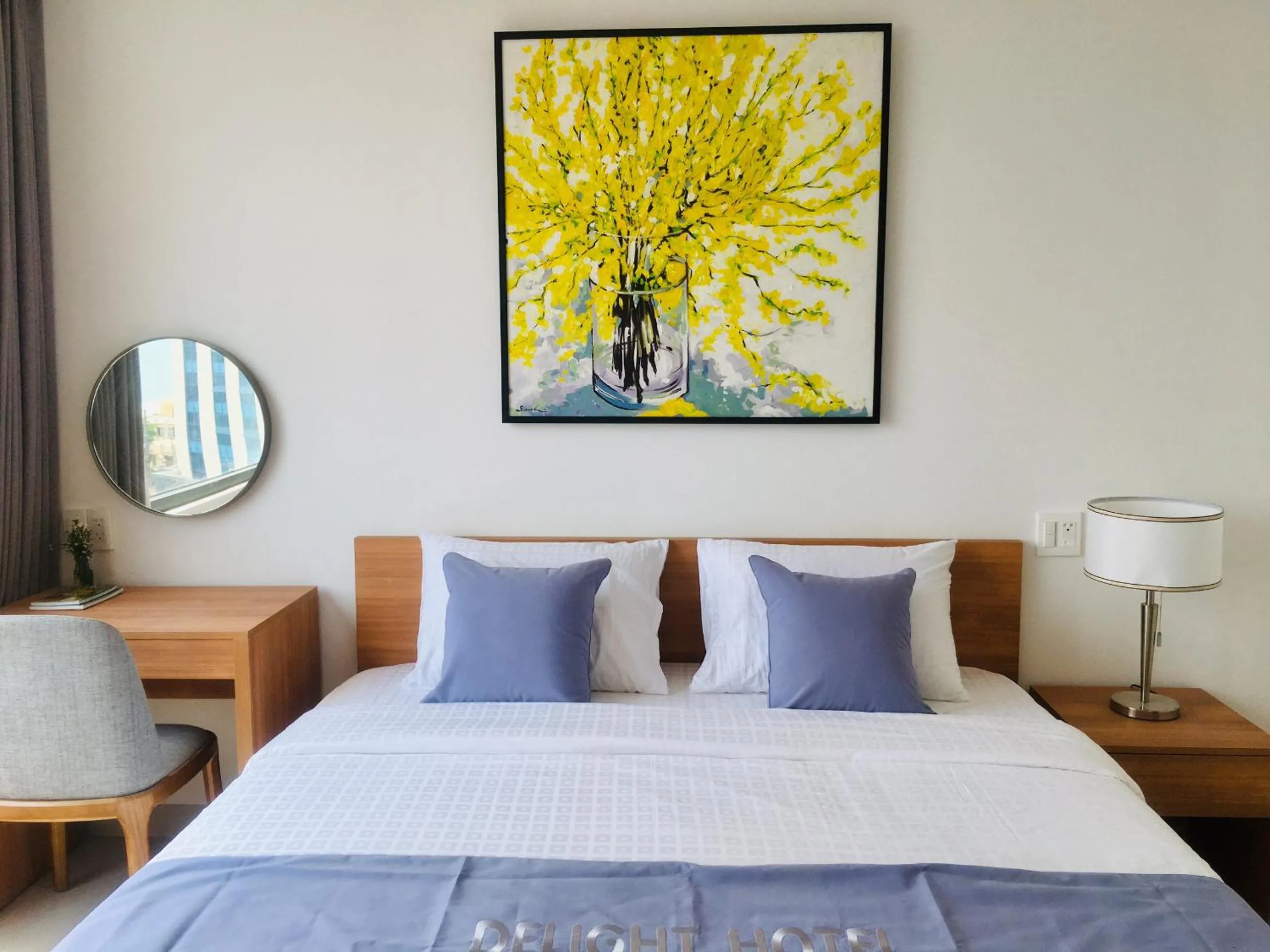 Photo of the whole room, Bed in Delight Hotel