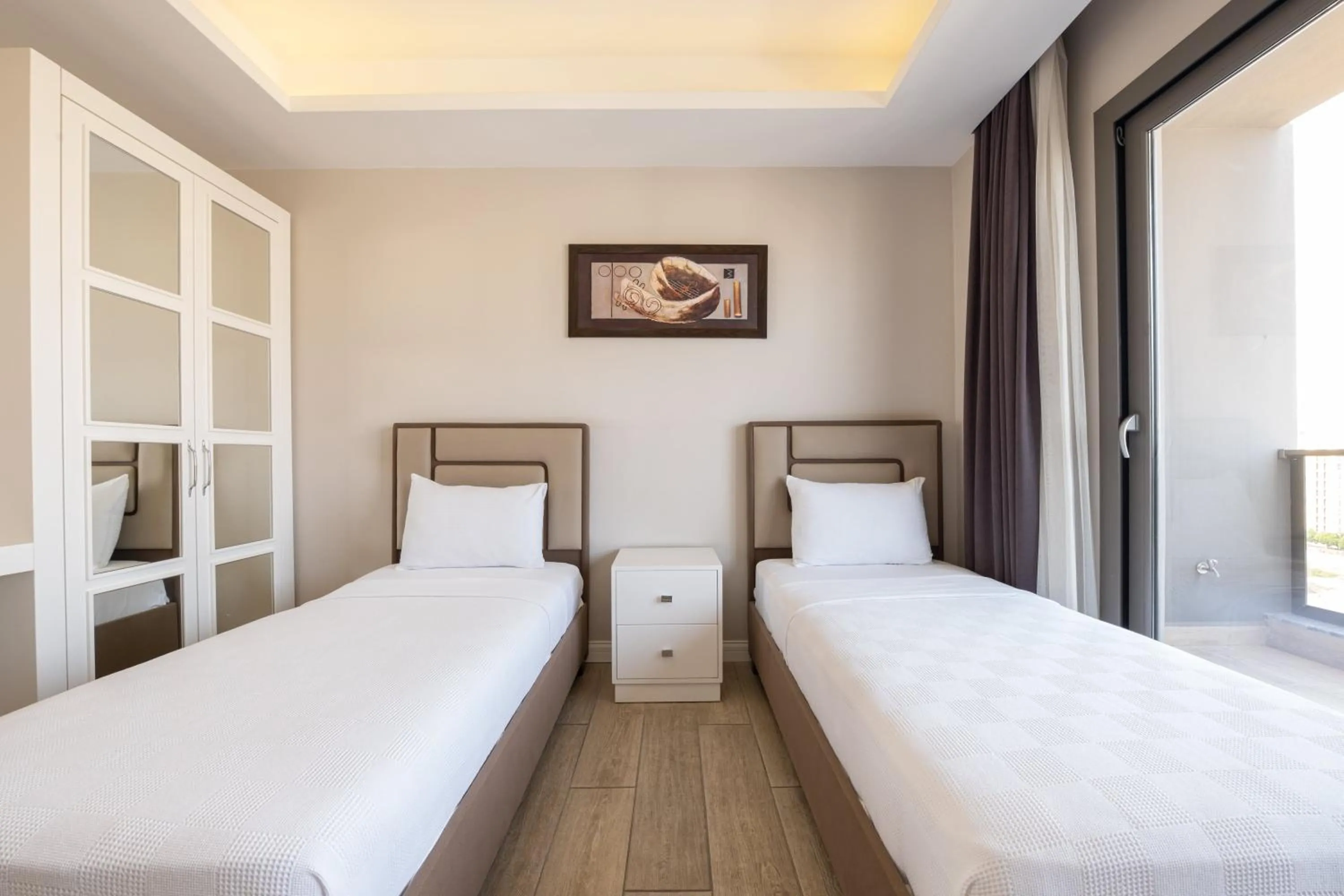 Bed in Anemon Kent Mersin Otel