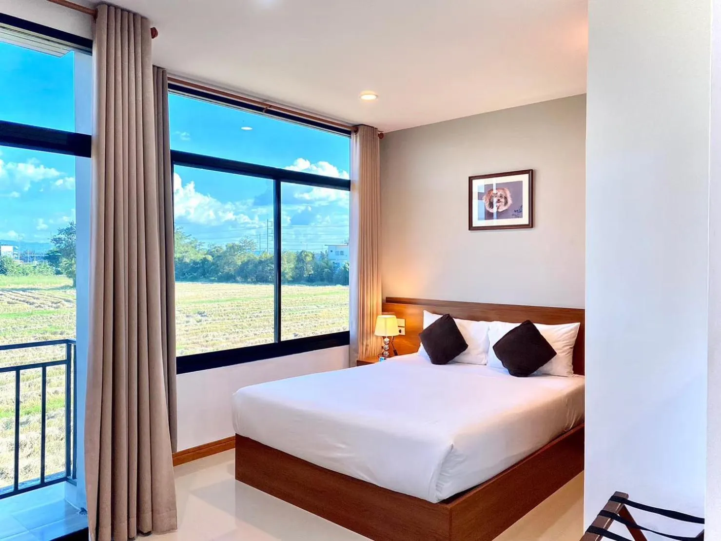 View (from property/room), Bed in The Vet Boutique Hotel - SHA Extra Plus