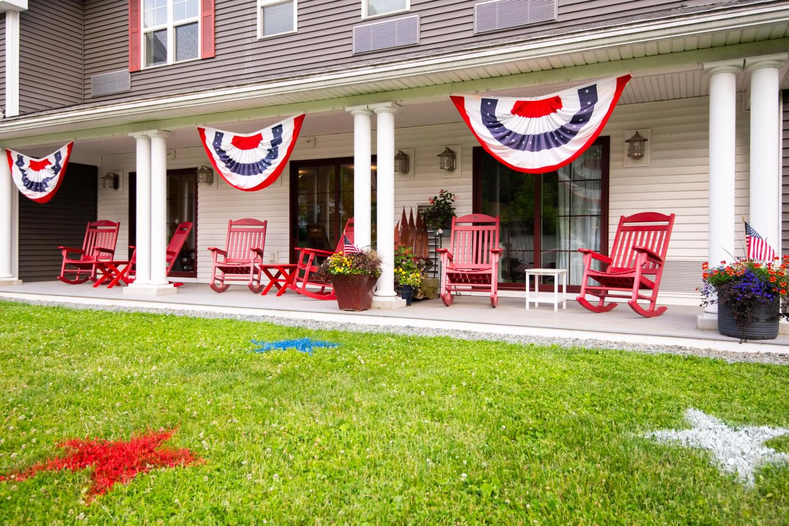 Patio in The Inn on Mount Desert