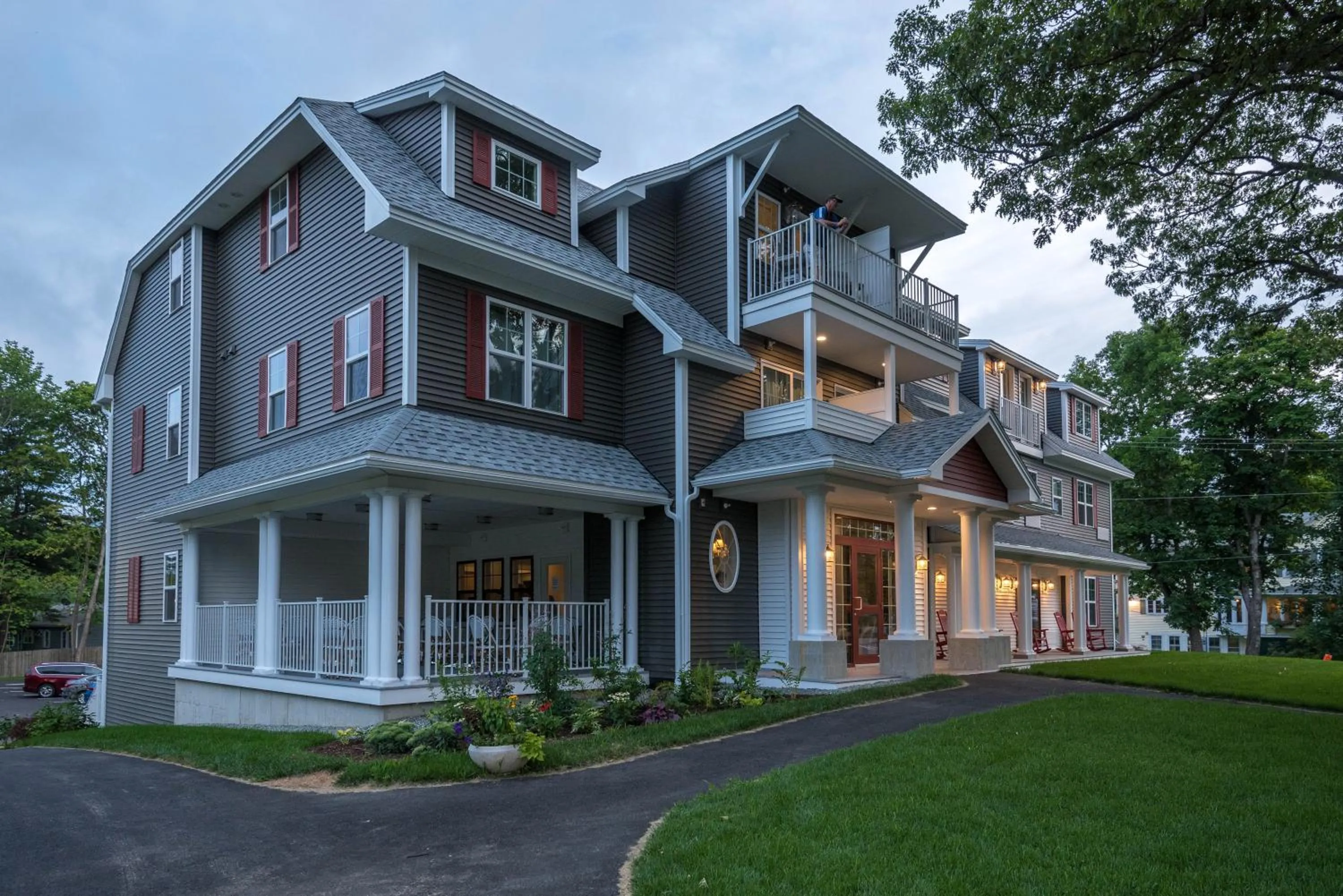 Facade/entrance in The Inn on Mount Desert