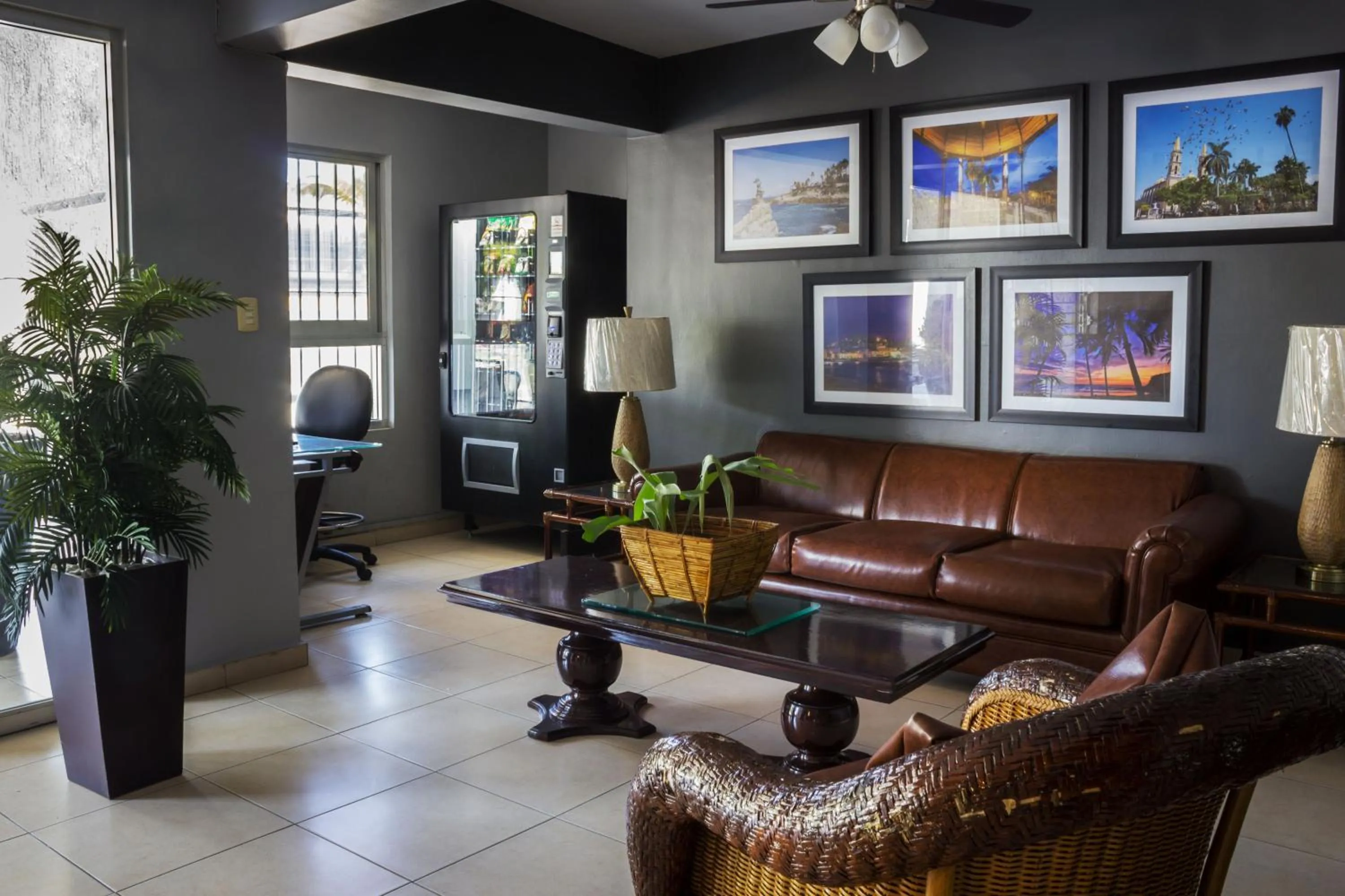 Lobby or reception in Hotel Mazatlan