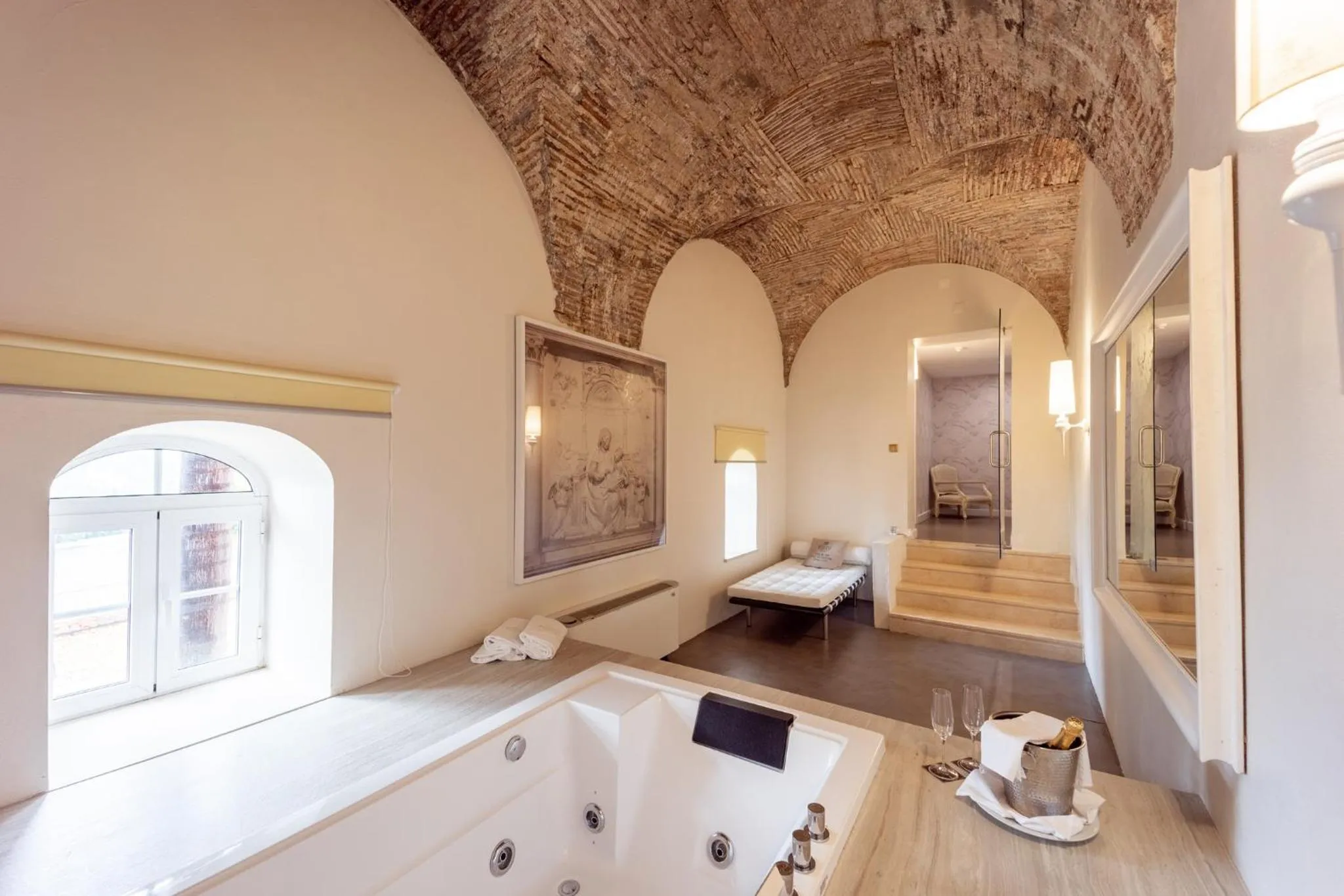 Hot Tub, Bed in Palacio São Silvestre-Boutique Hotel