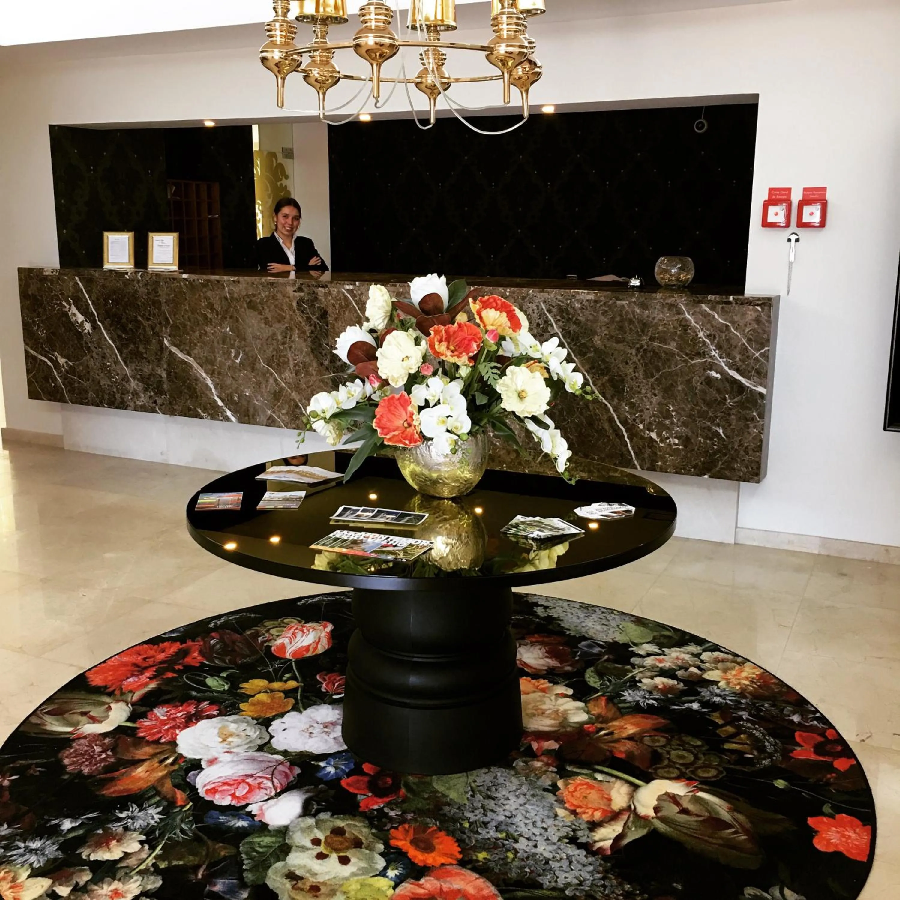 Lobby or reception in Palacio São Silvestre-Boutique Hotel