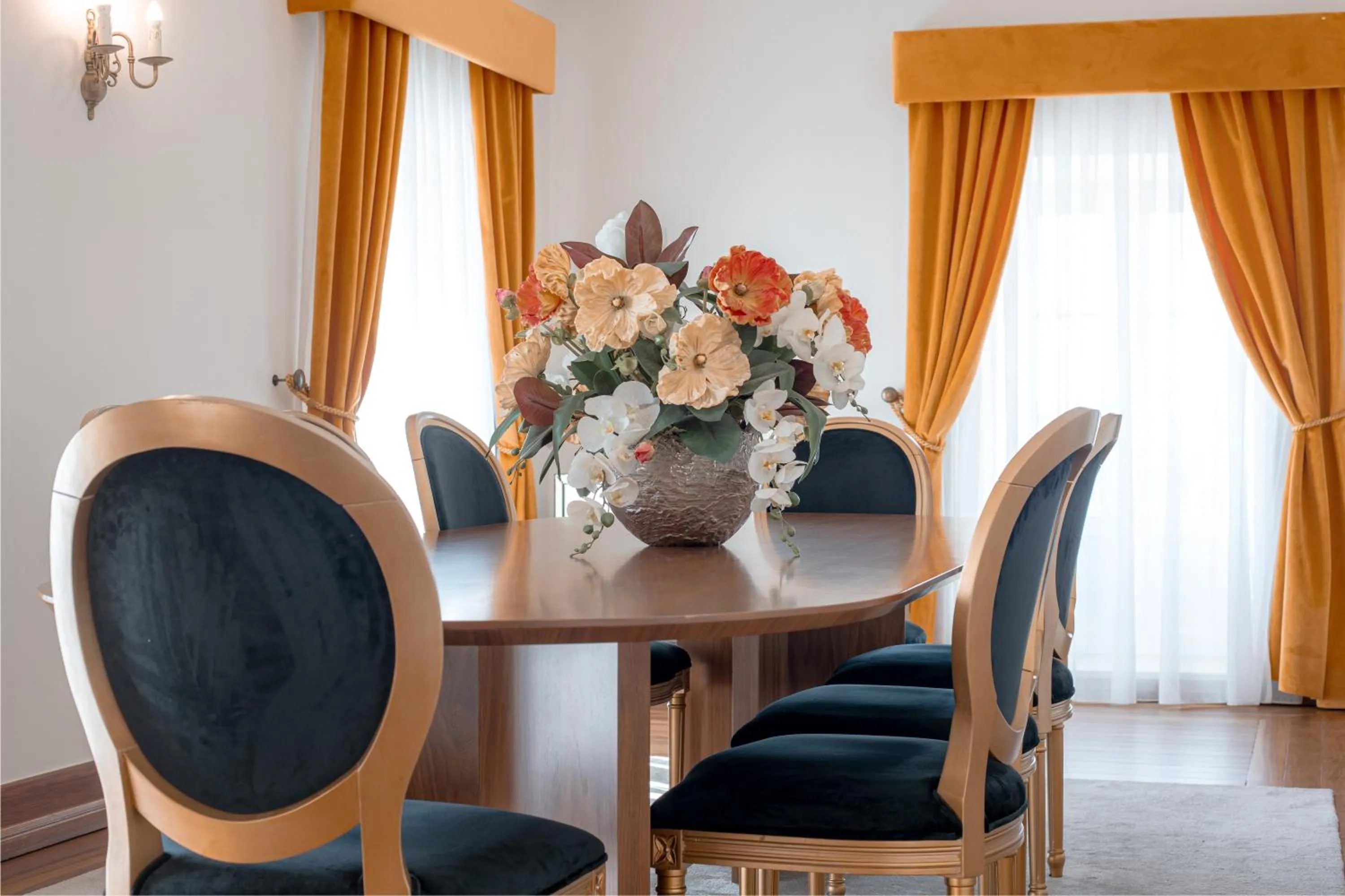 Seating area in Palacio São Silvestre-Boutique Hotel