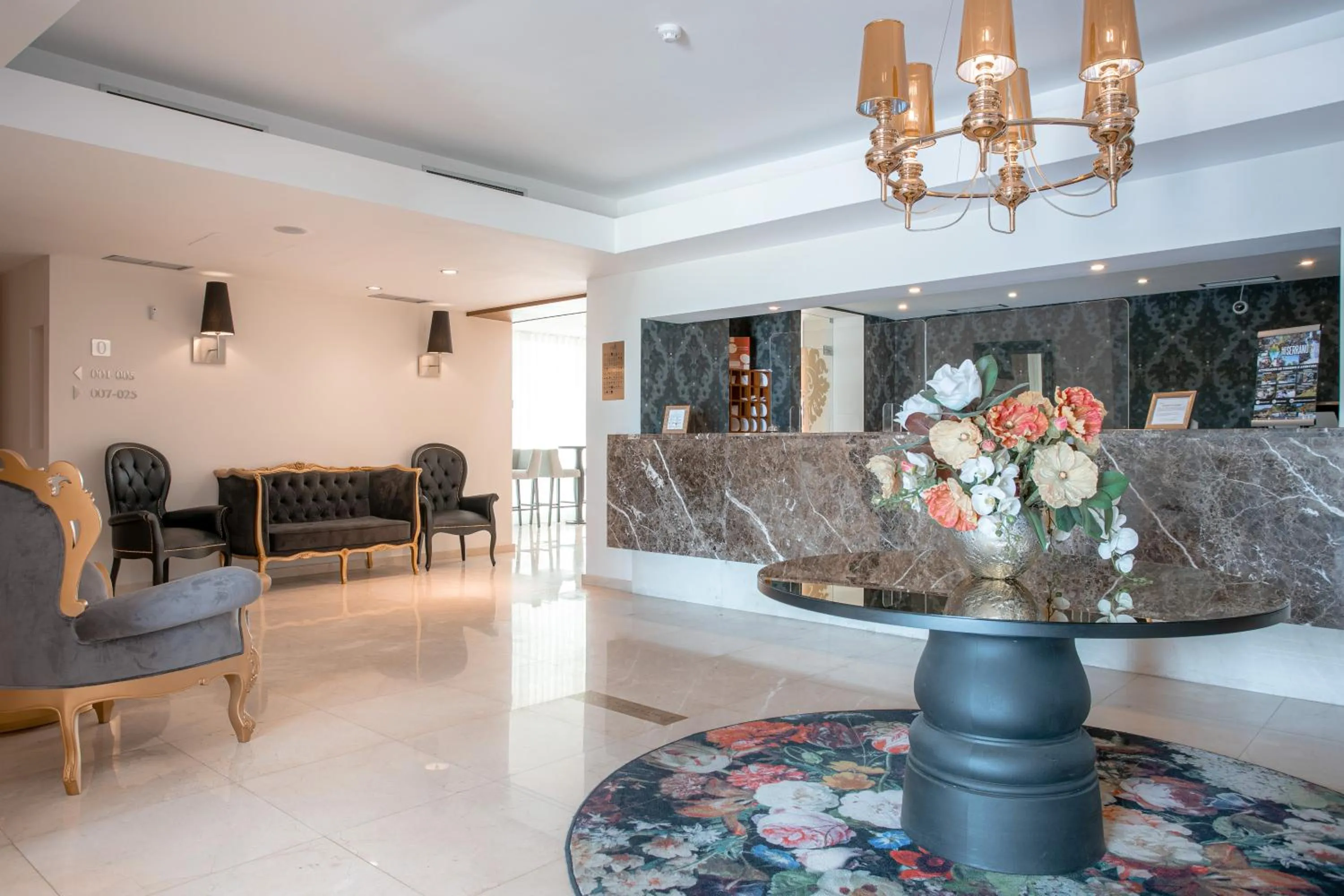 Lobby or reception in Palacio São Silvestre-Boutique Hotel