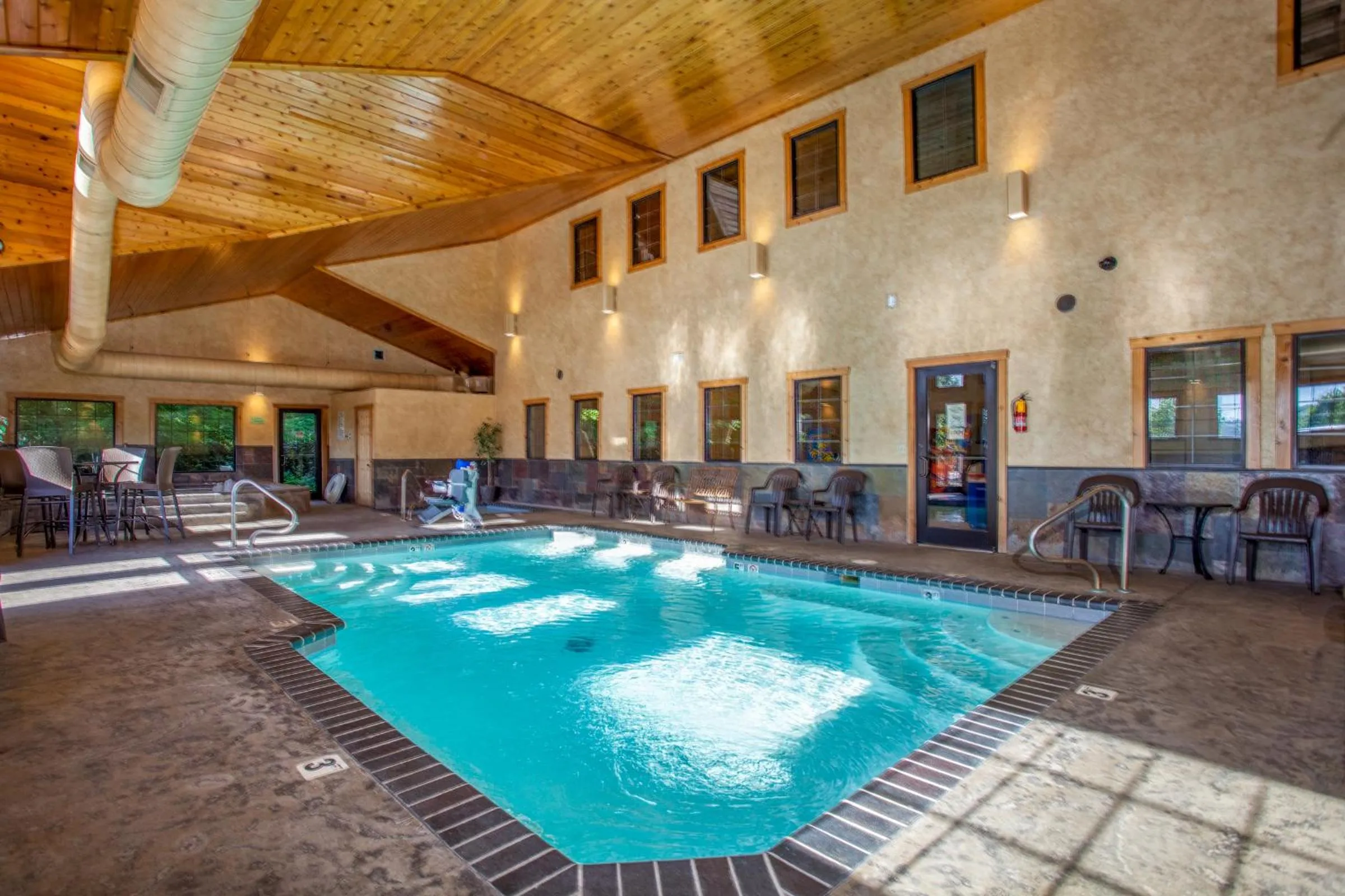 Swimming pool in The Village At Indian Point Resort